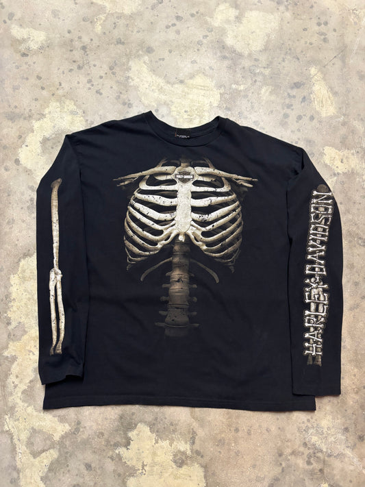 Harley Davidson Ribcage long sleeve size xxl shirt