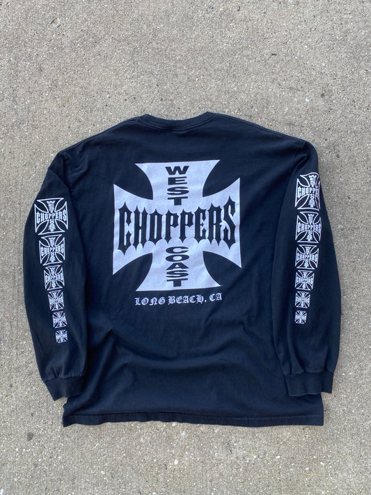 Vintage West coast choppers long sleeve shirt size XXL