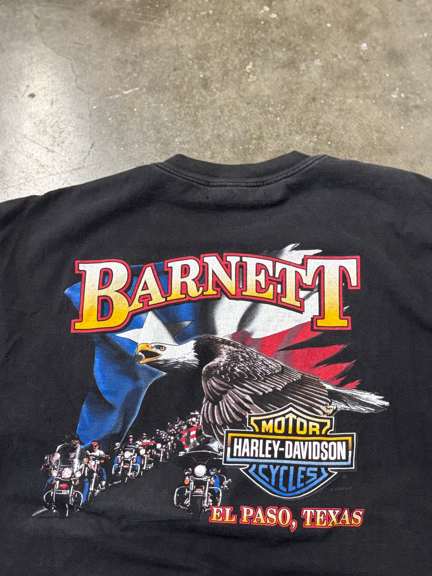 Vintage Harley Davidson rising flame shirt size xl