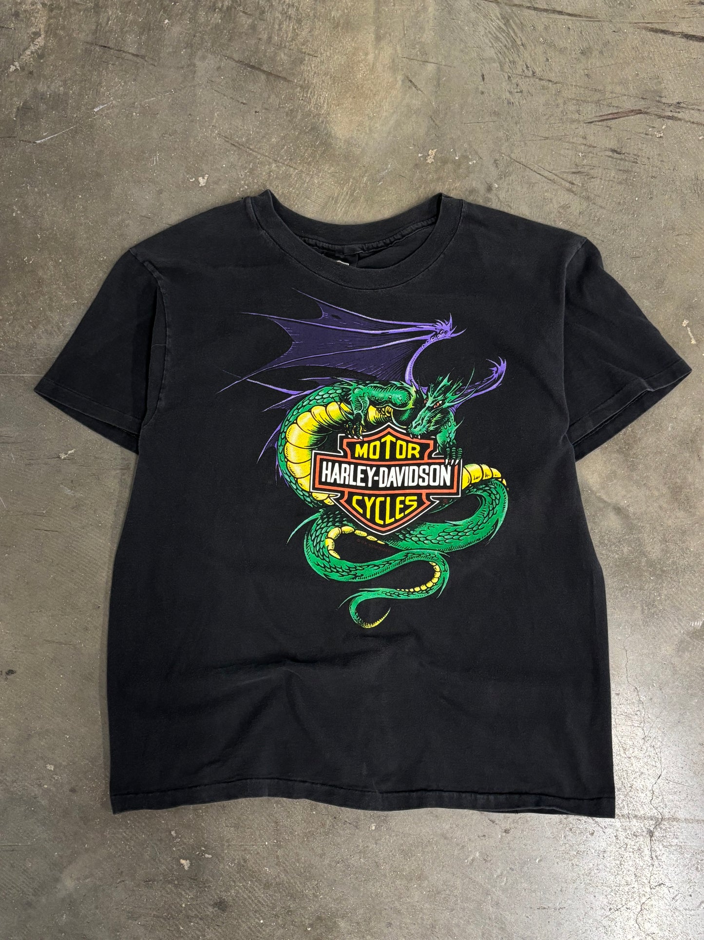 Vintage Harley Davidson Dragon shirt size large