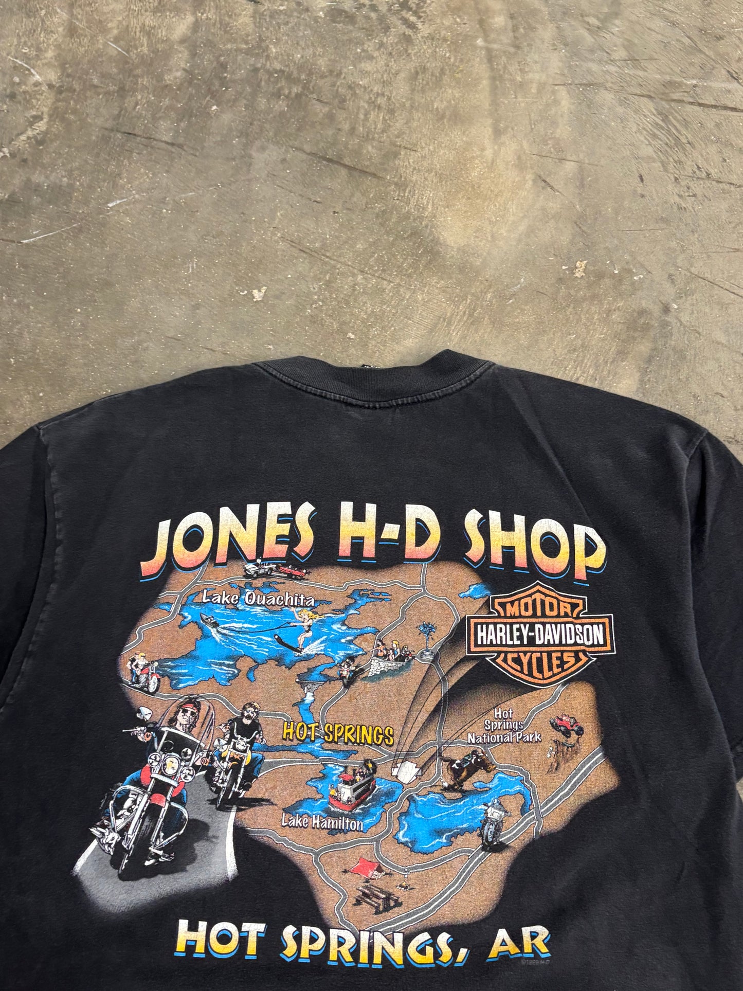 Vintage Harley Davidson Leader of the pack shirt size large