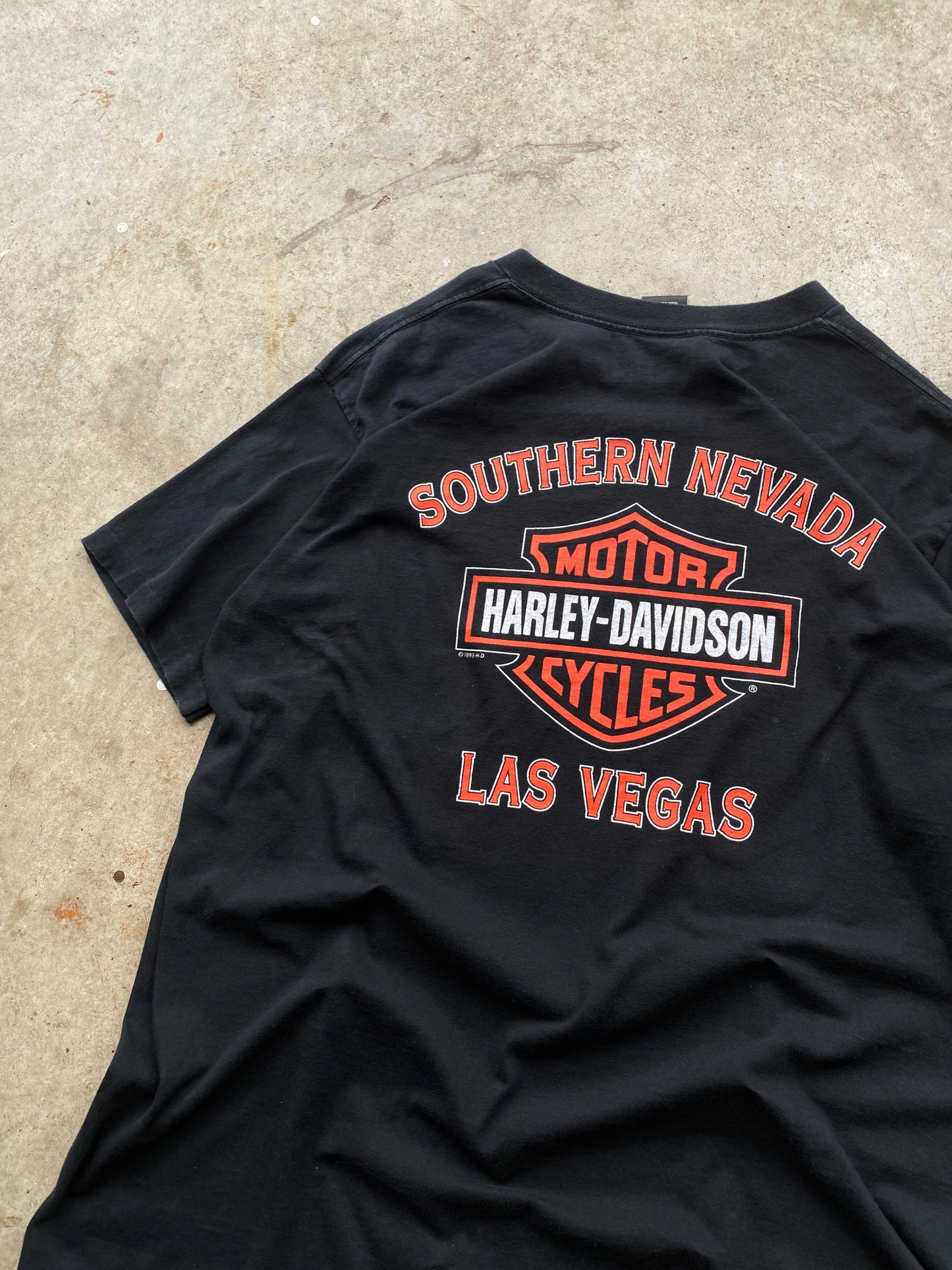 Vintage Harley Davidson No Boundaries shirt FITS 2XL tagged XL
