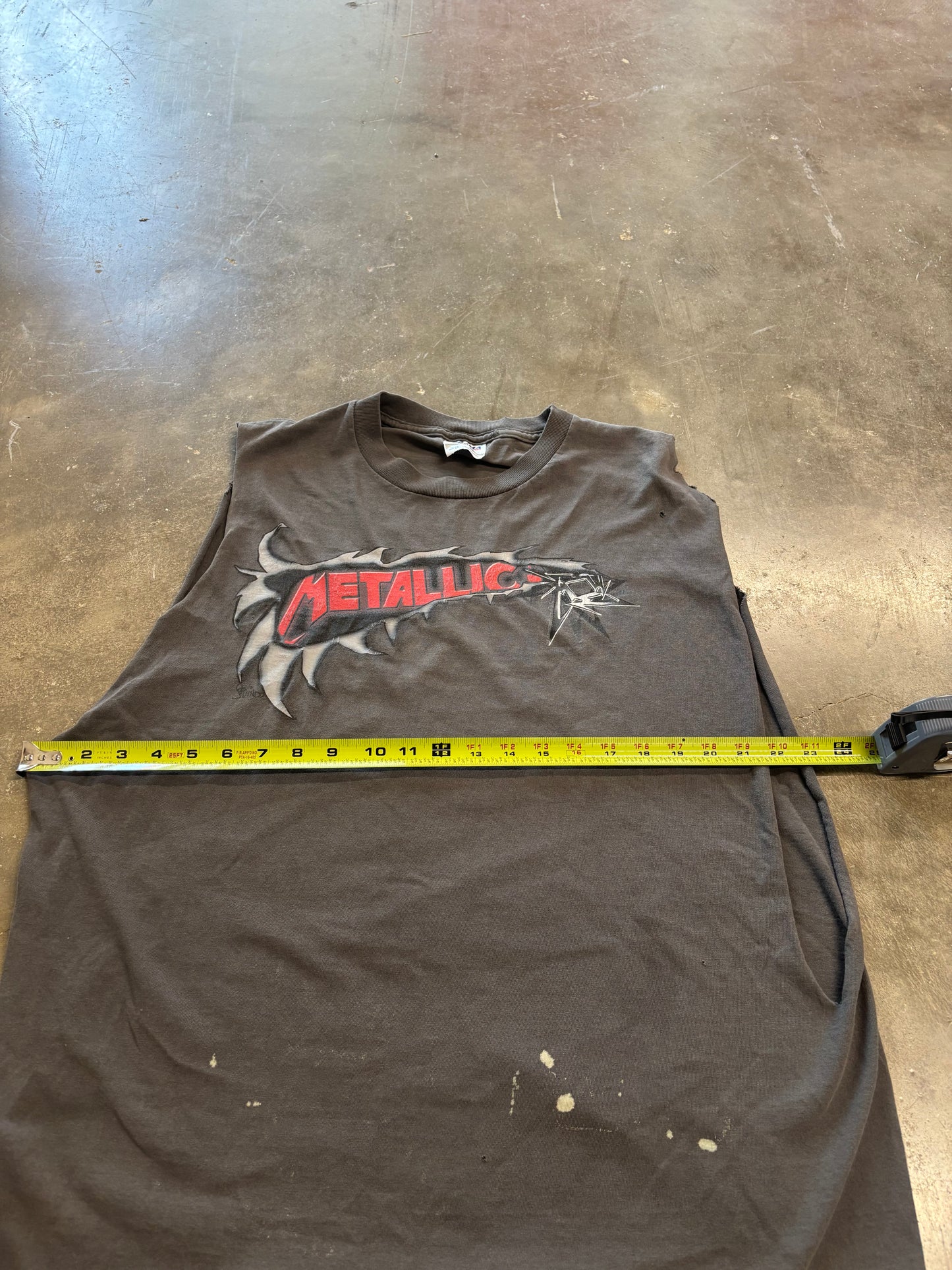 Vintage Metallica Chopped shirt size XL