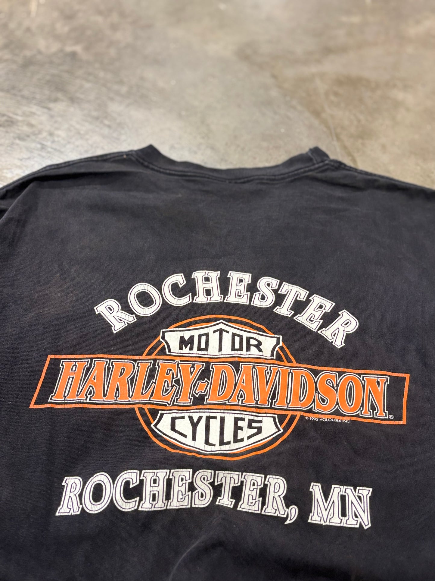 Vintage Harley Davidson loud pipes save lives shirt size xxl