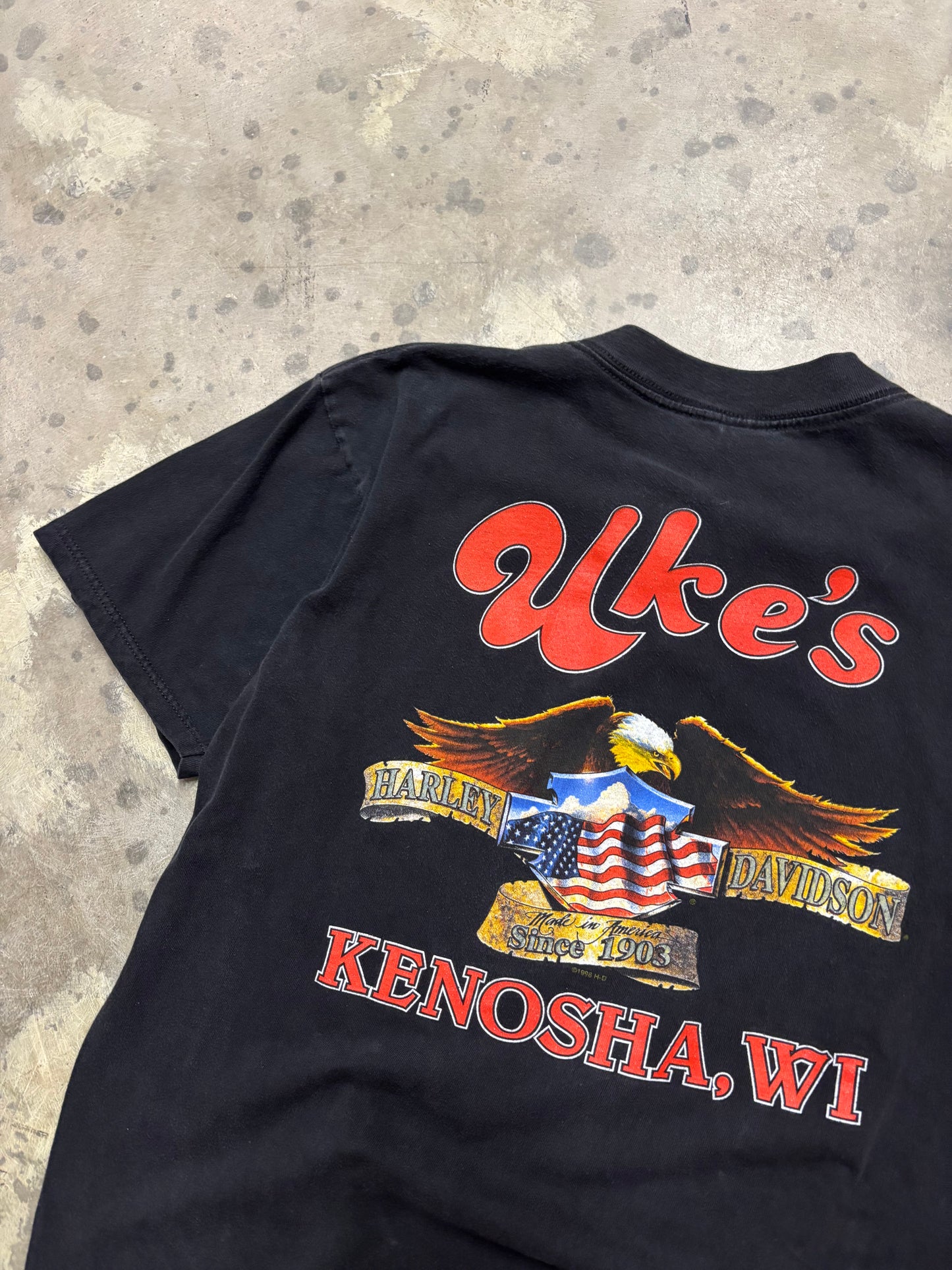 Vintage Harley Davidson Lightning shirt size large