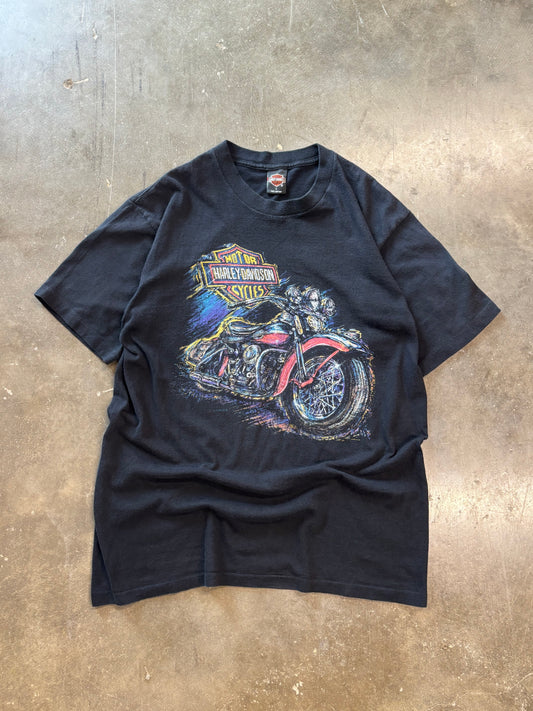 Vintage Harley Davidson Art shirt size large