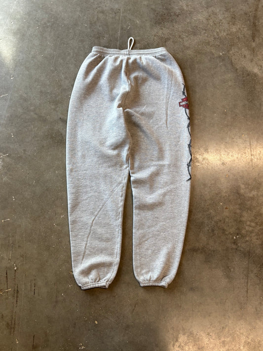 Vintage Harley Barbwired sweatpants size medium