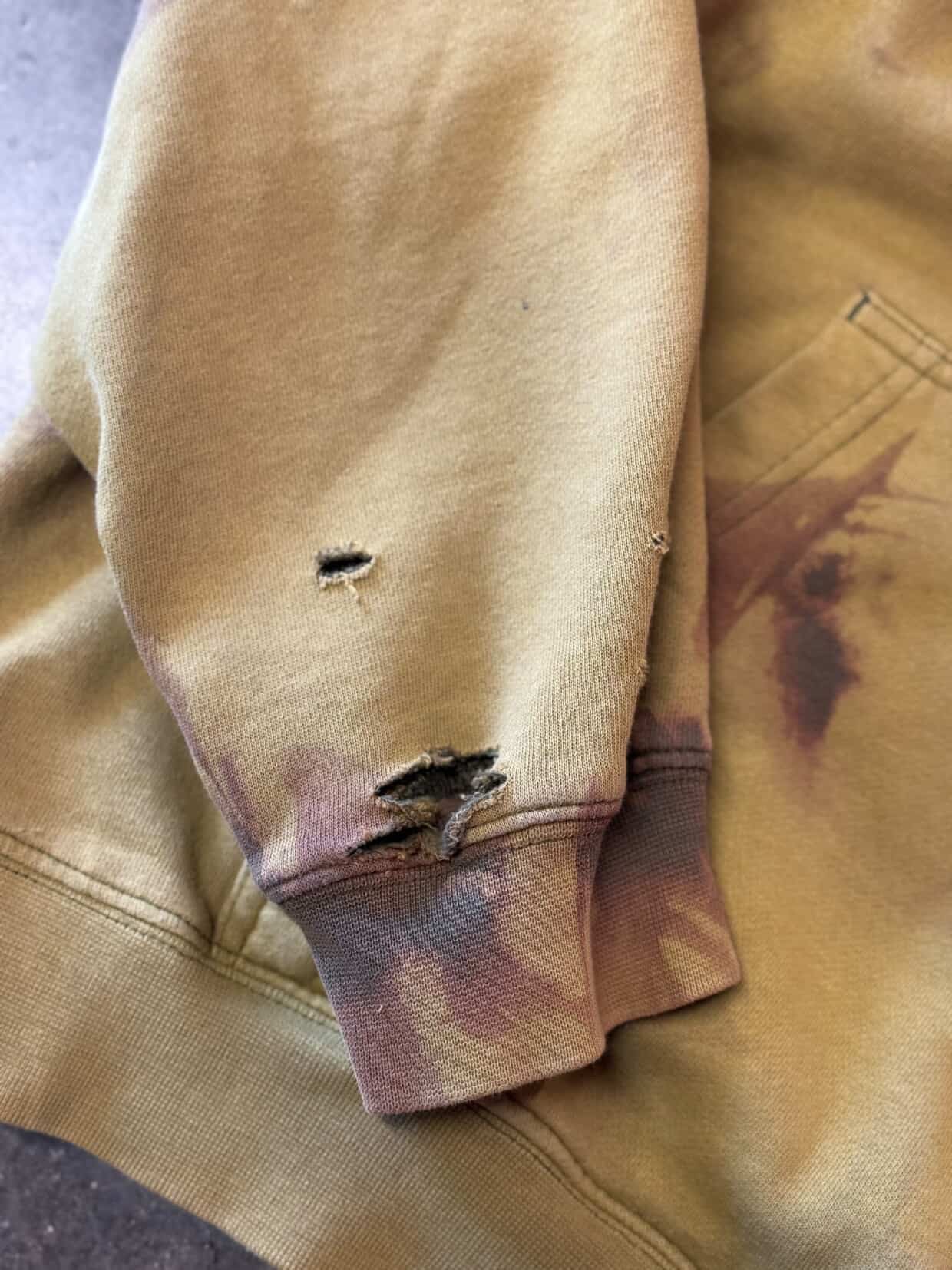 Vintage Harley Tie Dyed Hoodie size XL