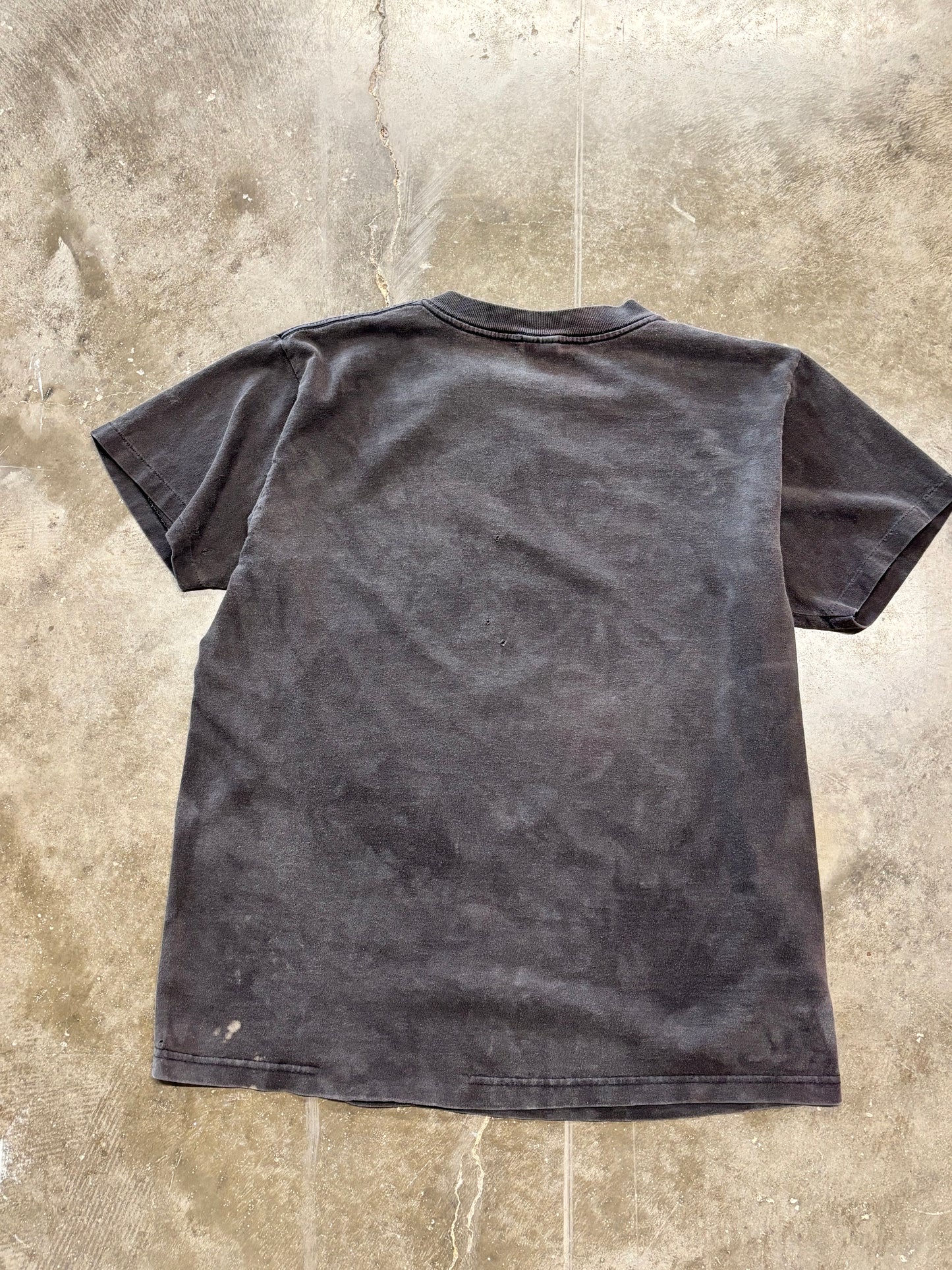 Vintage Get A Job Fashion Victim faded out shirt size large