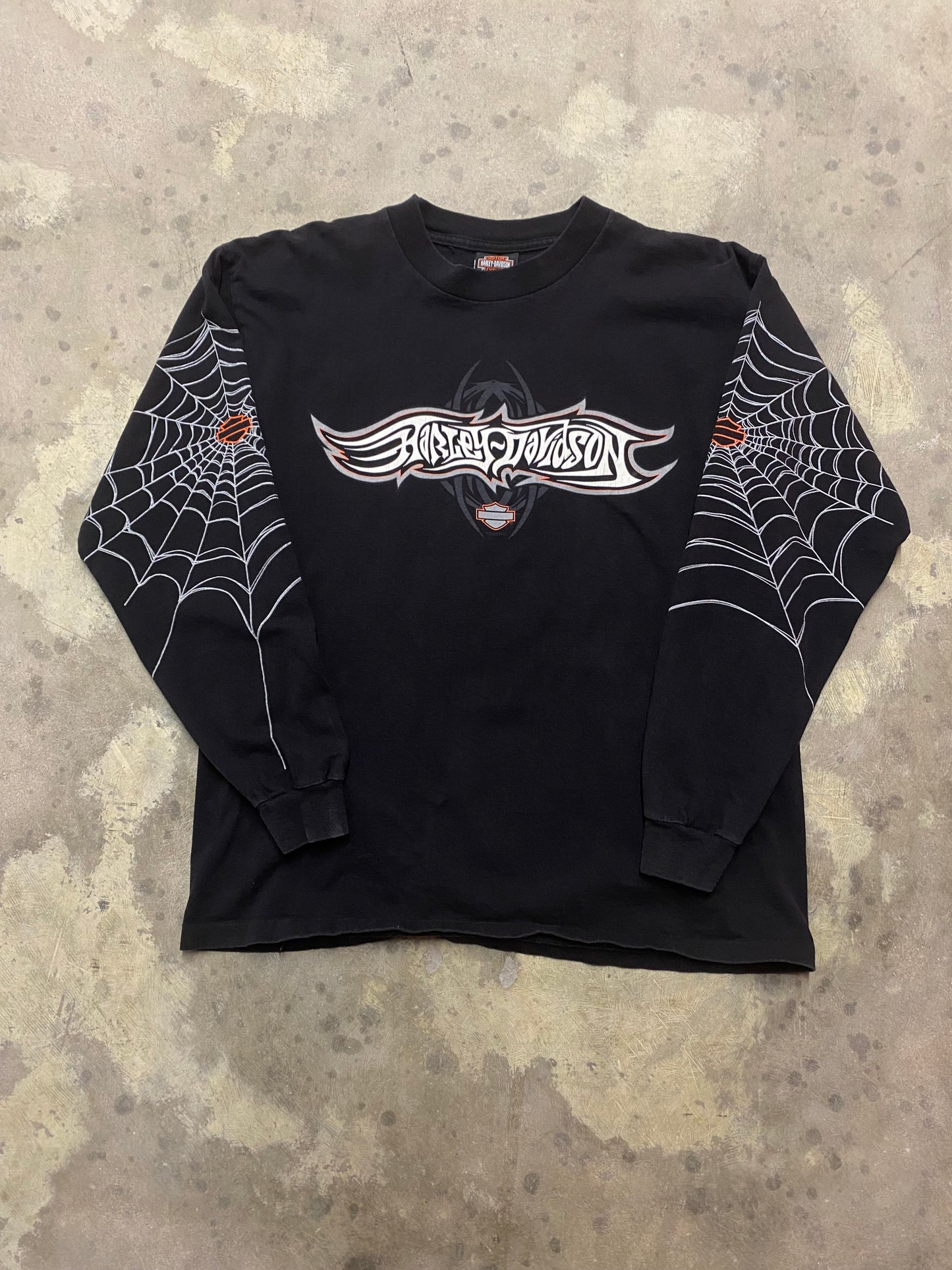 Vintage Harley Davidson SpiderWeb shirt size large