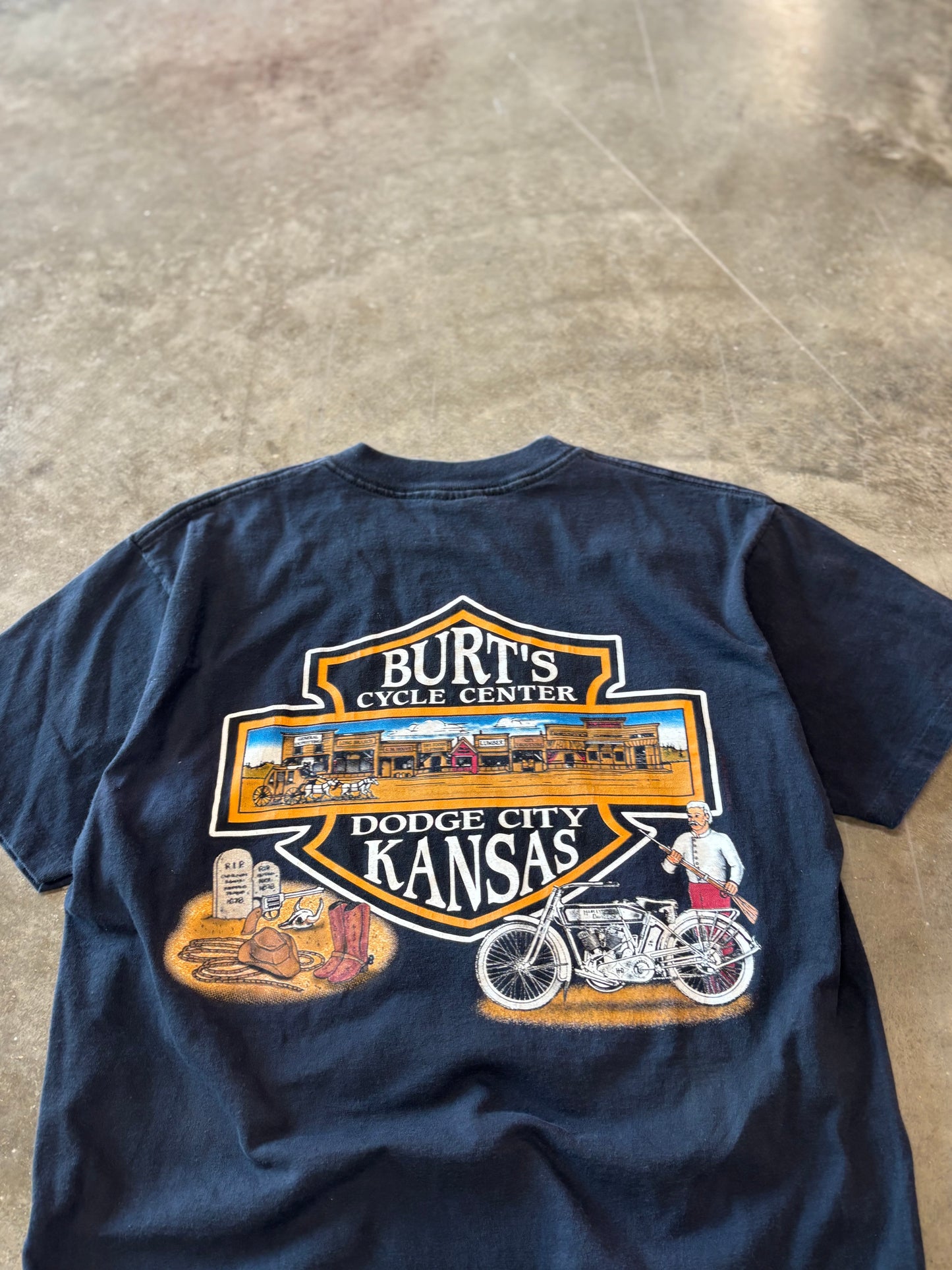 Vintage Harley Davidson Couple shirt size medium
