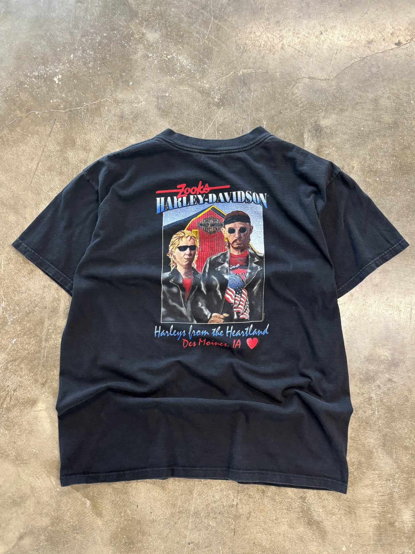 Vintage Harley Davidson American Gothic shirt size extra large
