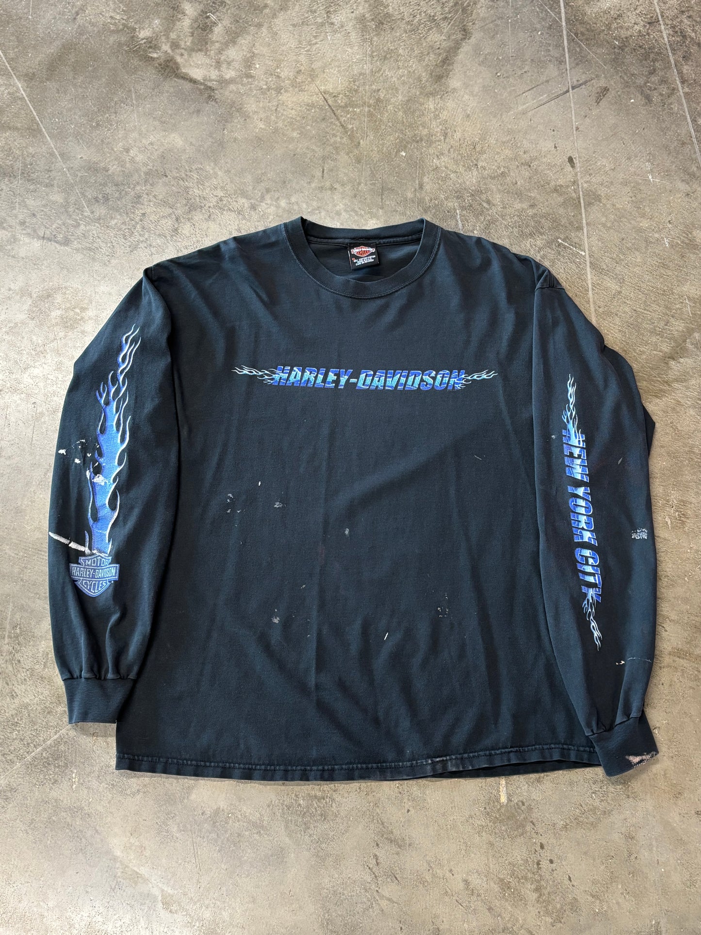 Vintage Harley Davidson Twin towers long sleeve size xl