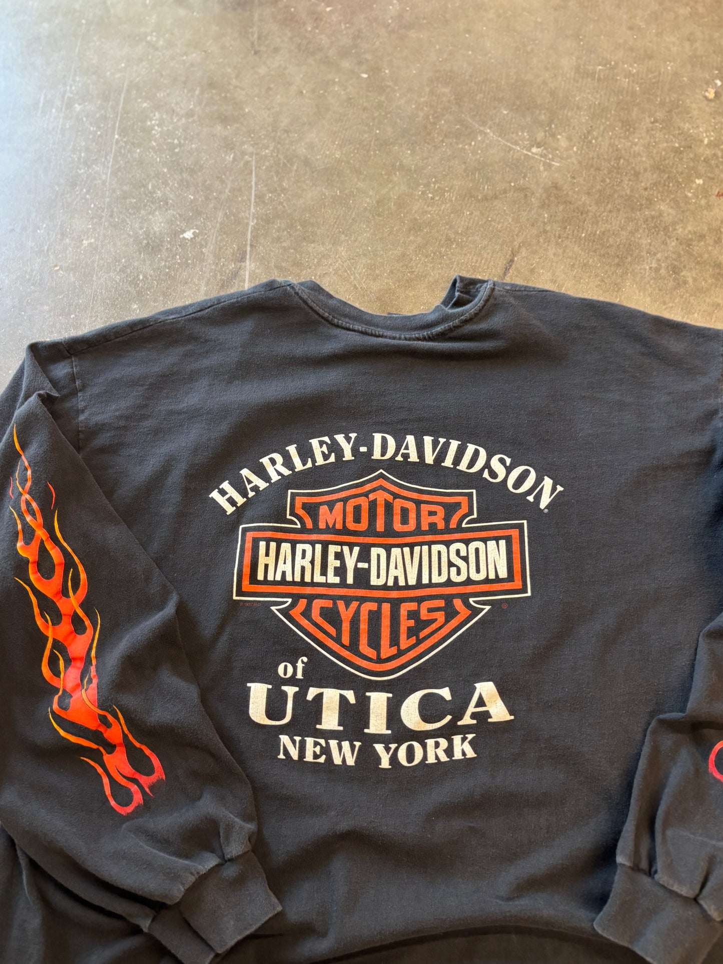 Vintage Harley Davidson Eagle long sleeve size xxxl