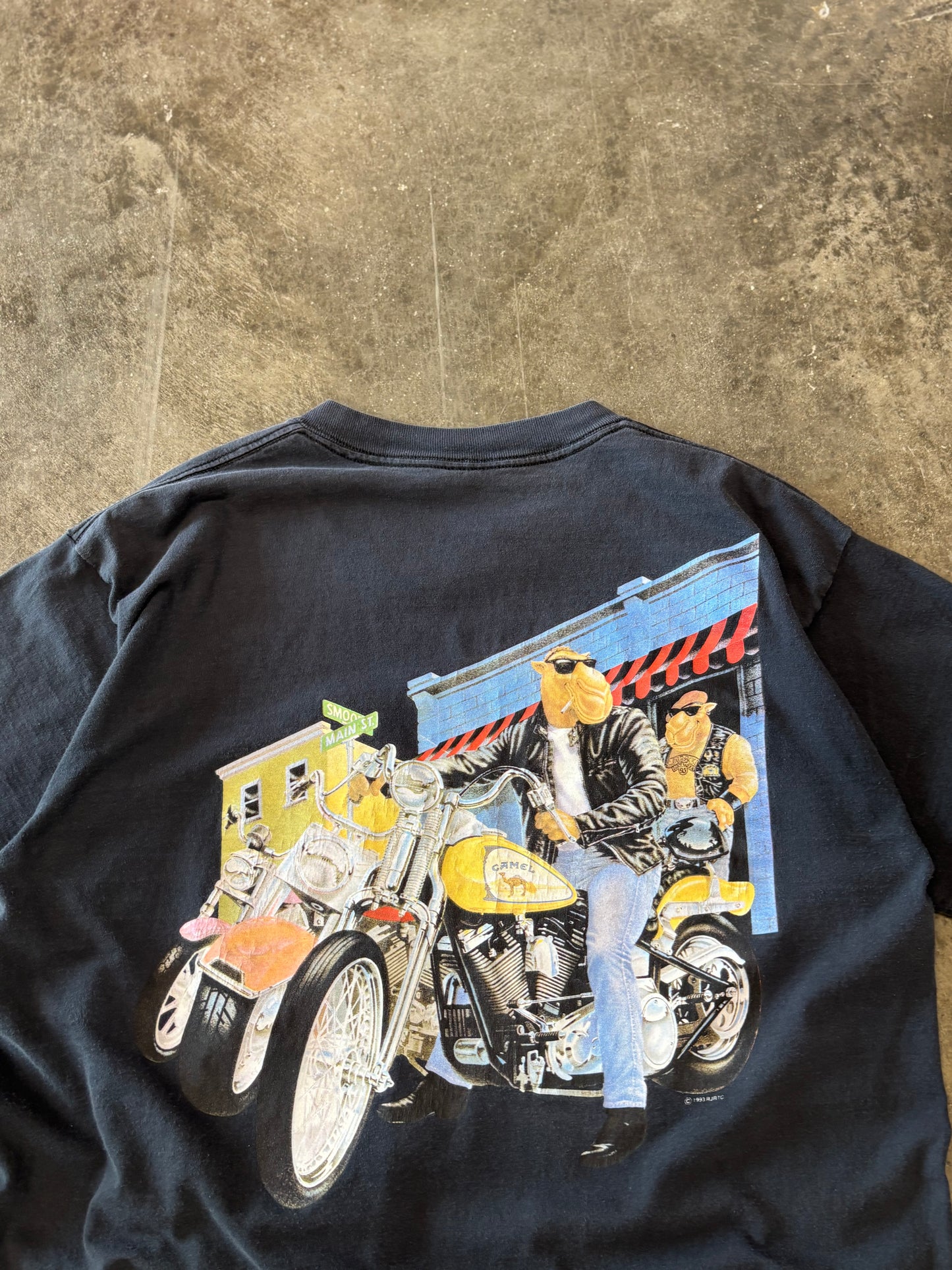 Vintage Camel Sturgis 93 shirt size XL