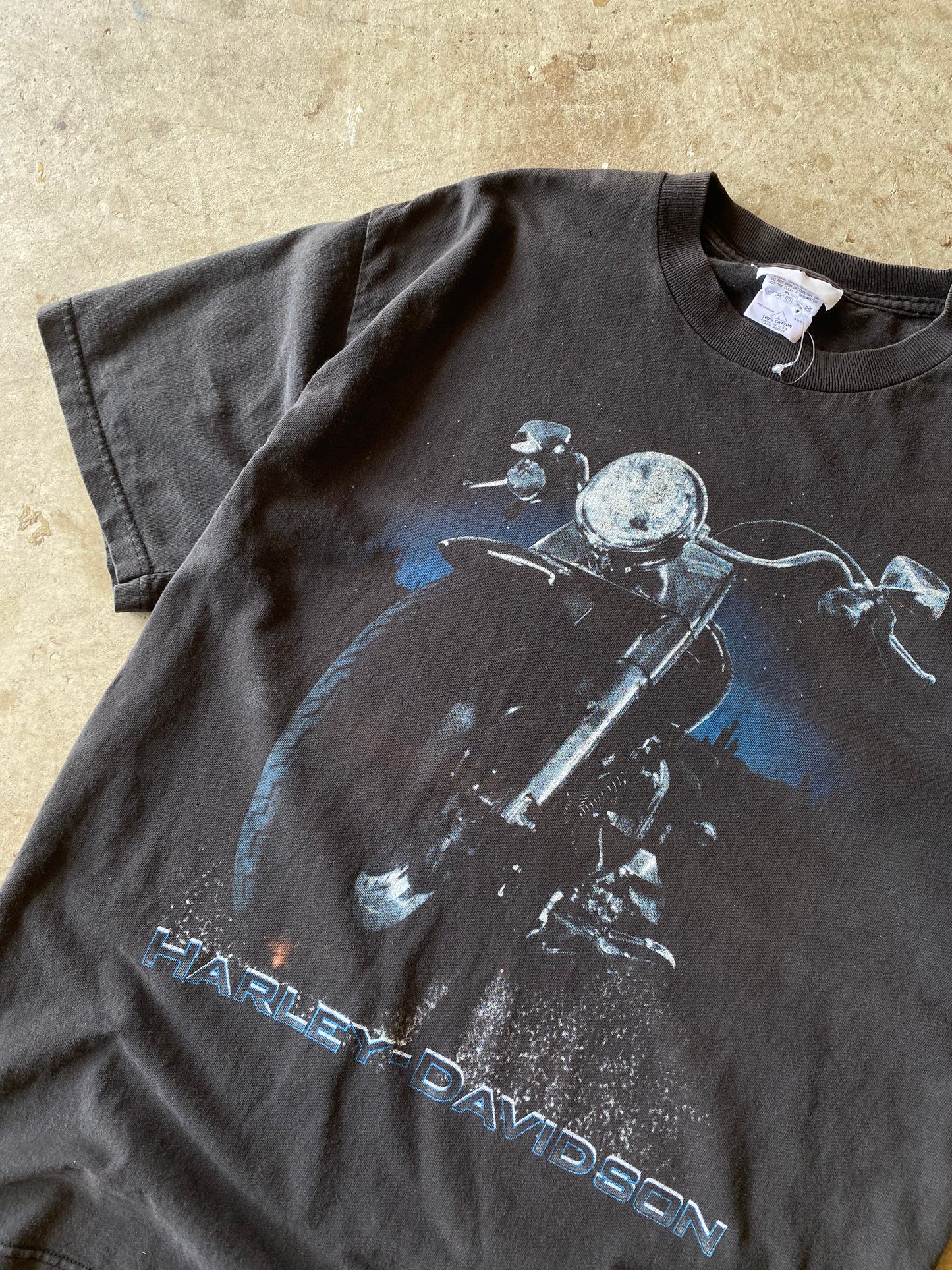 Vintage Harley Davidson Night rider shirt size large