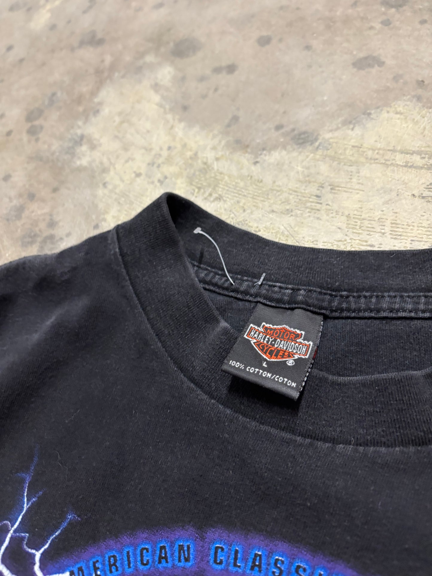 Vintage Harley Davidson Lightning shirt size large