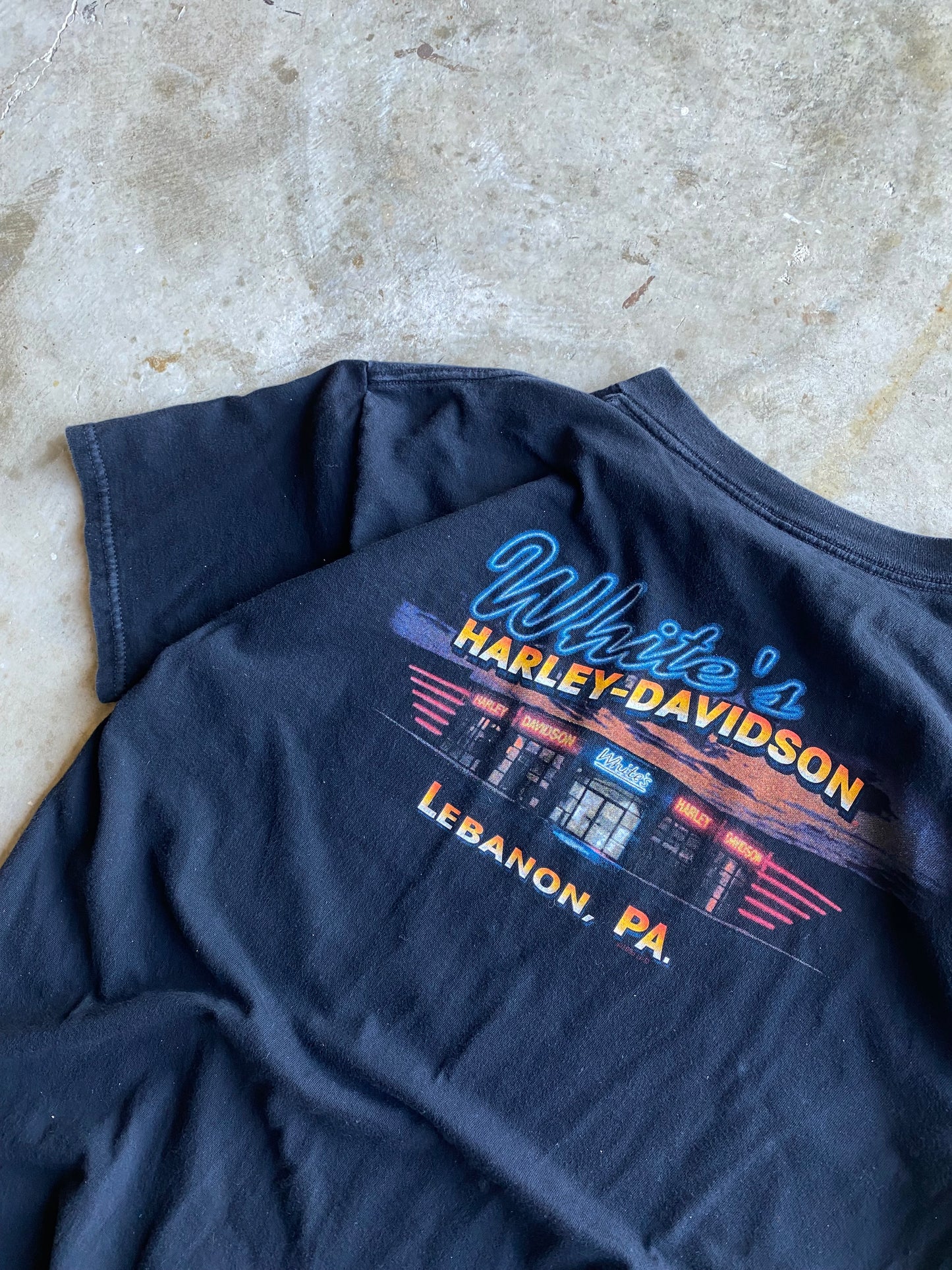 Vintage Harley Davidson Midnight rider shirt size extra large