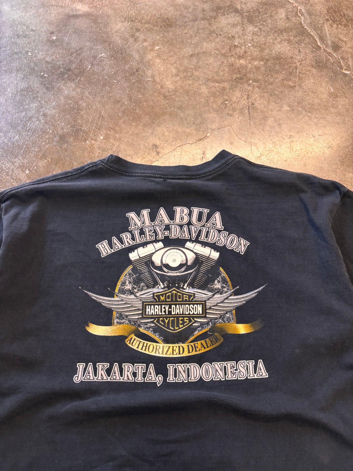 Vintage Harley Davidson Eagle Dragon shirt size xl