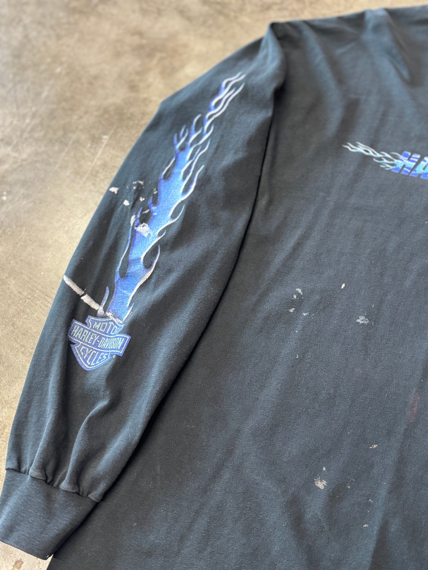 Vintage Harley Davidson Twin towers long sleeve size xl