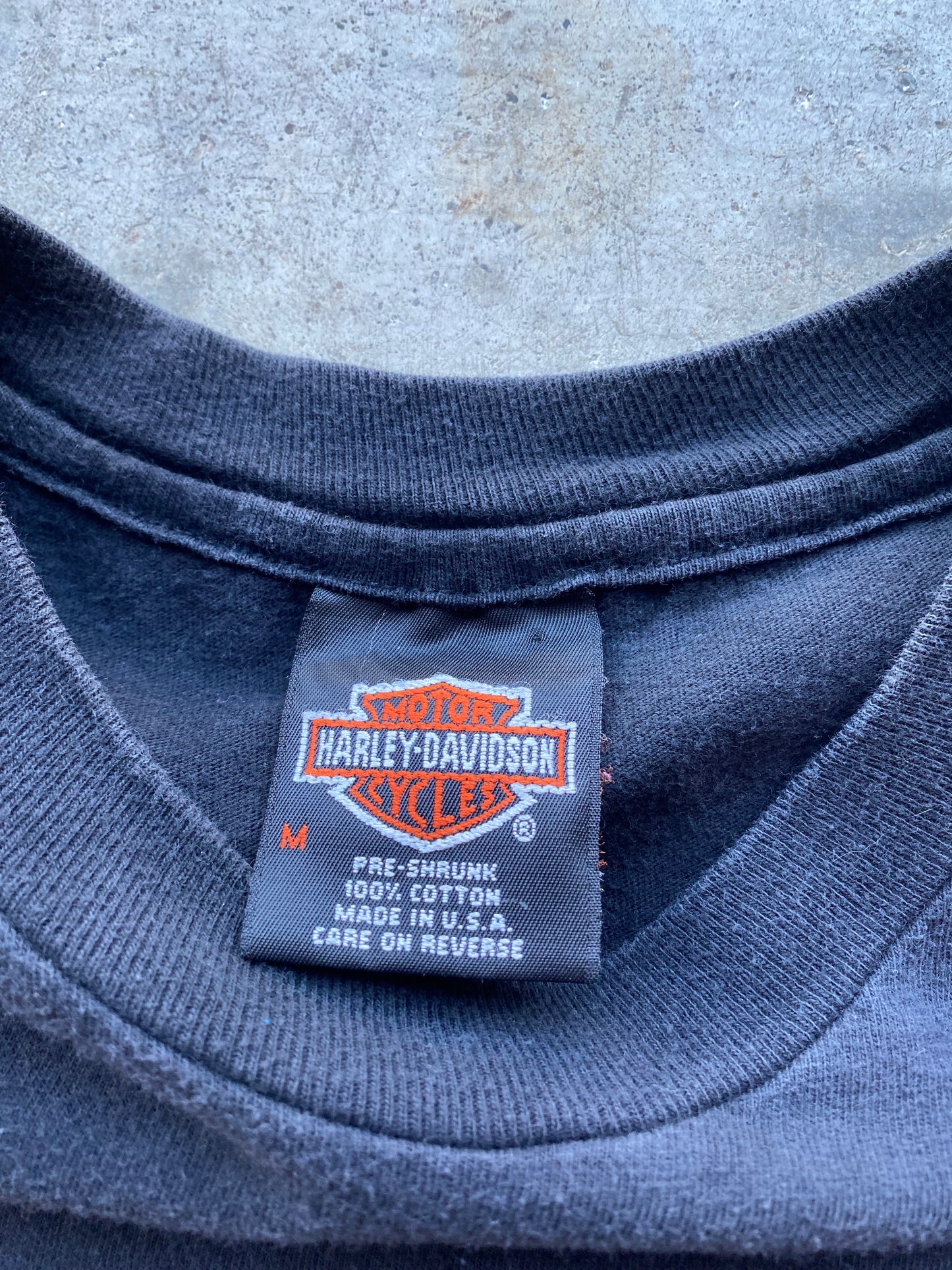Vintage Harley Davidson Hot on the road shirt size medium