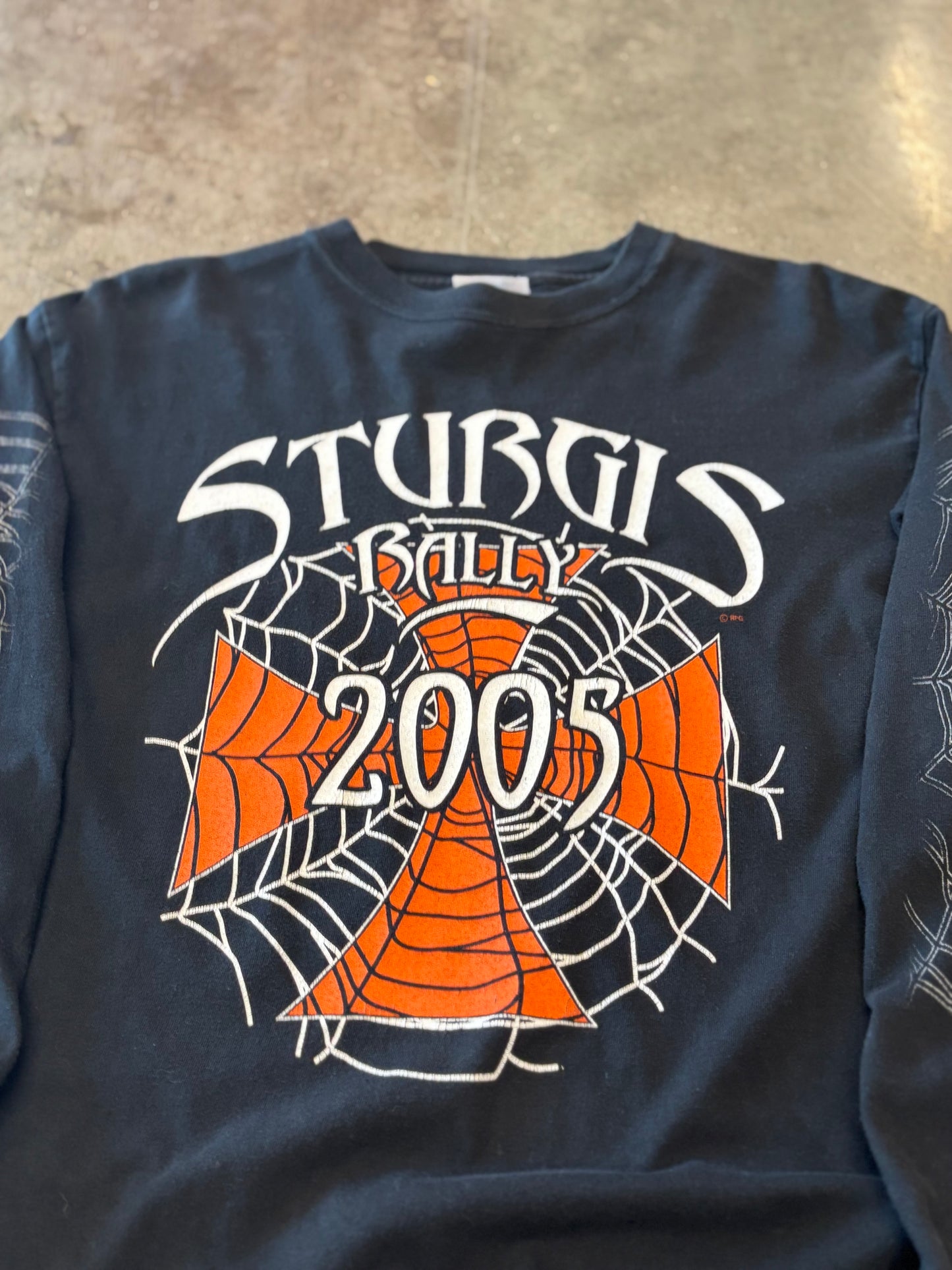 Vintage Sturgis Spiderweb shirt size medium
