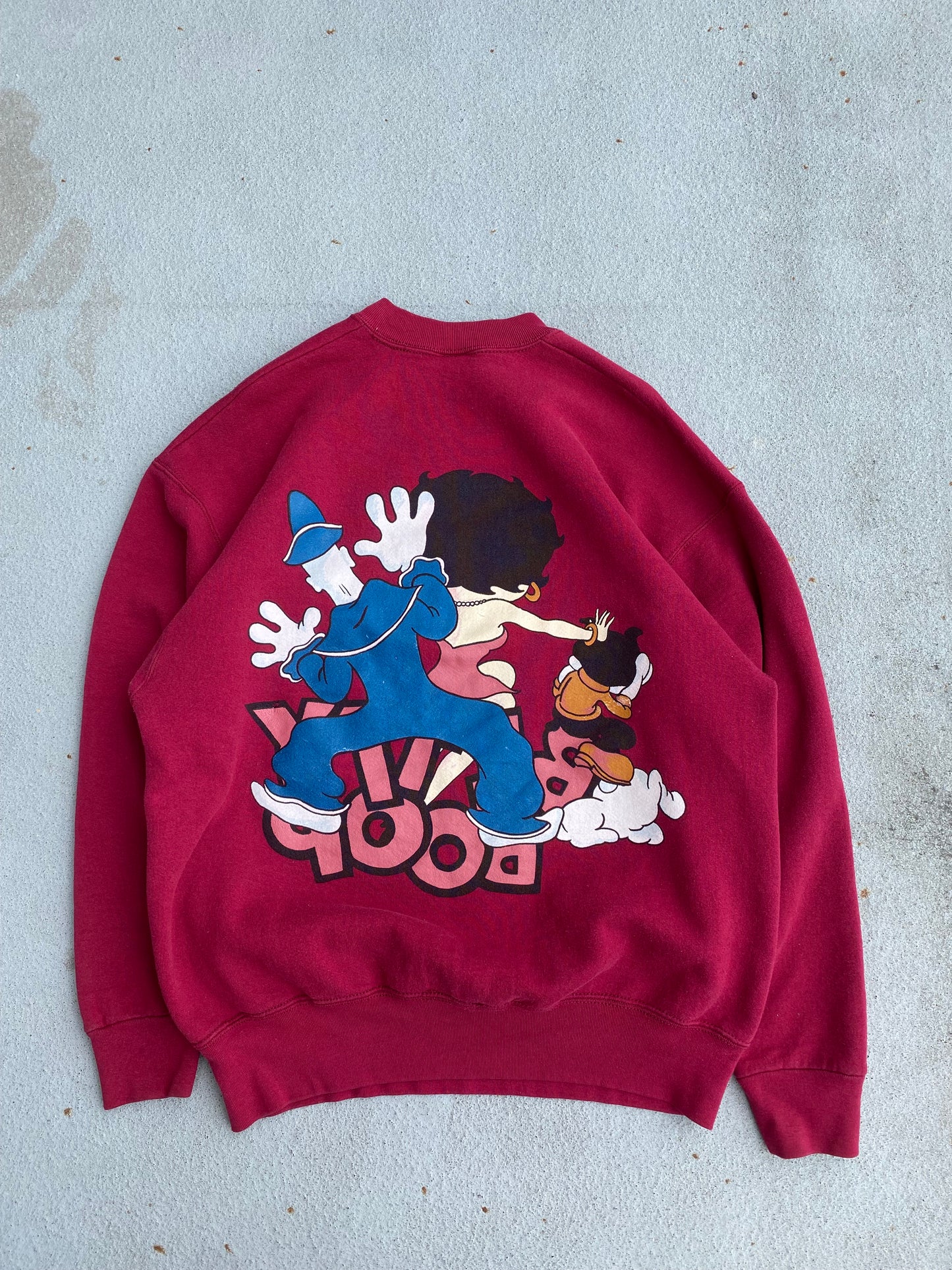 Vintage Betty Boop Sweatshirt Size XL