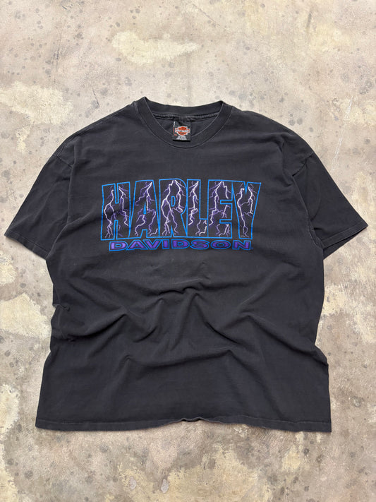 Vintage Harley Davidson Purple Lightning shirt size XXL