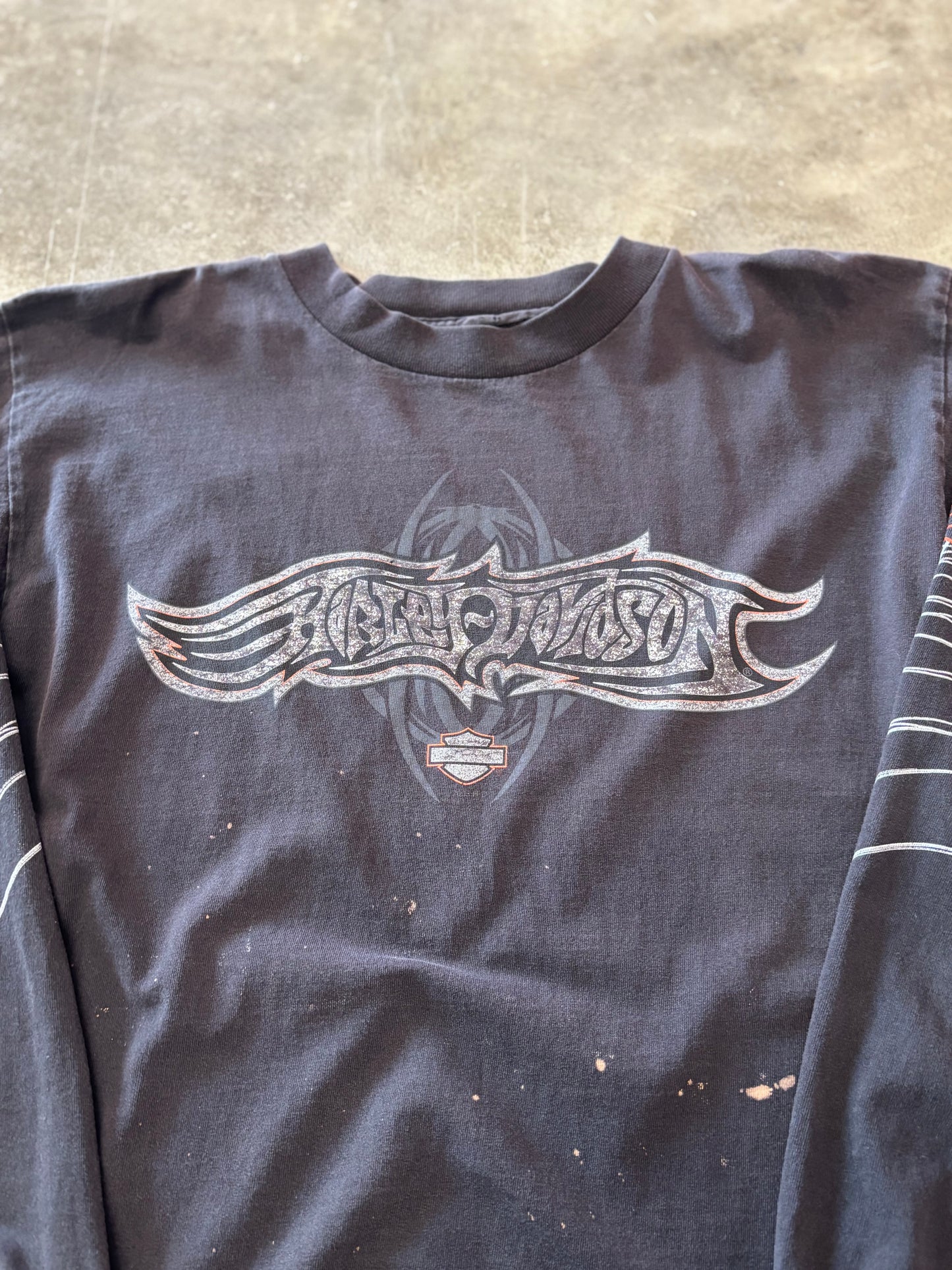 Vintage Harley Davidson spider web size large