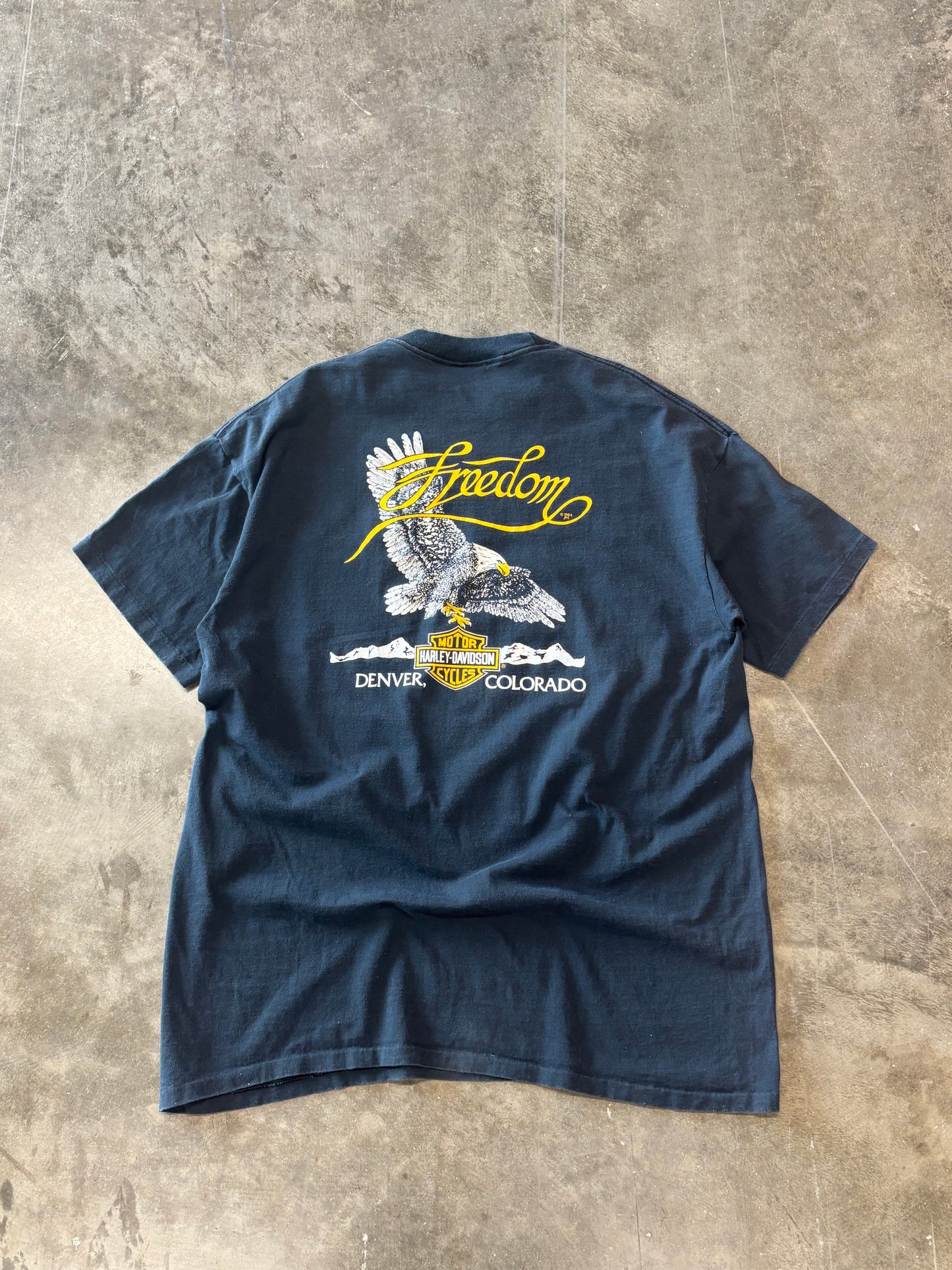 Vintage Harley Davidson Eagle shirt size xxxl fits xl