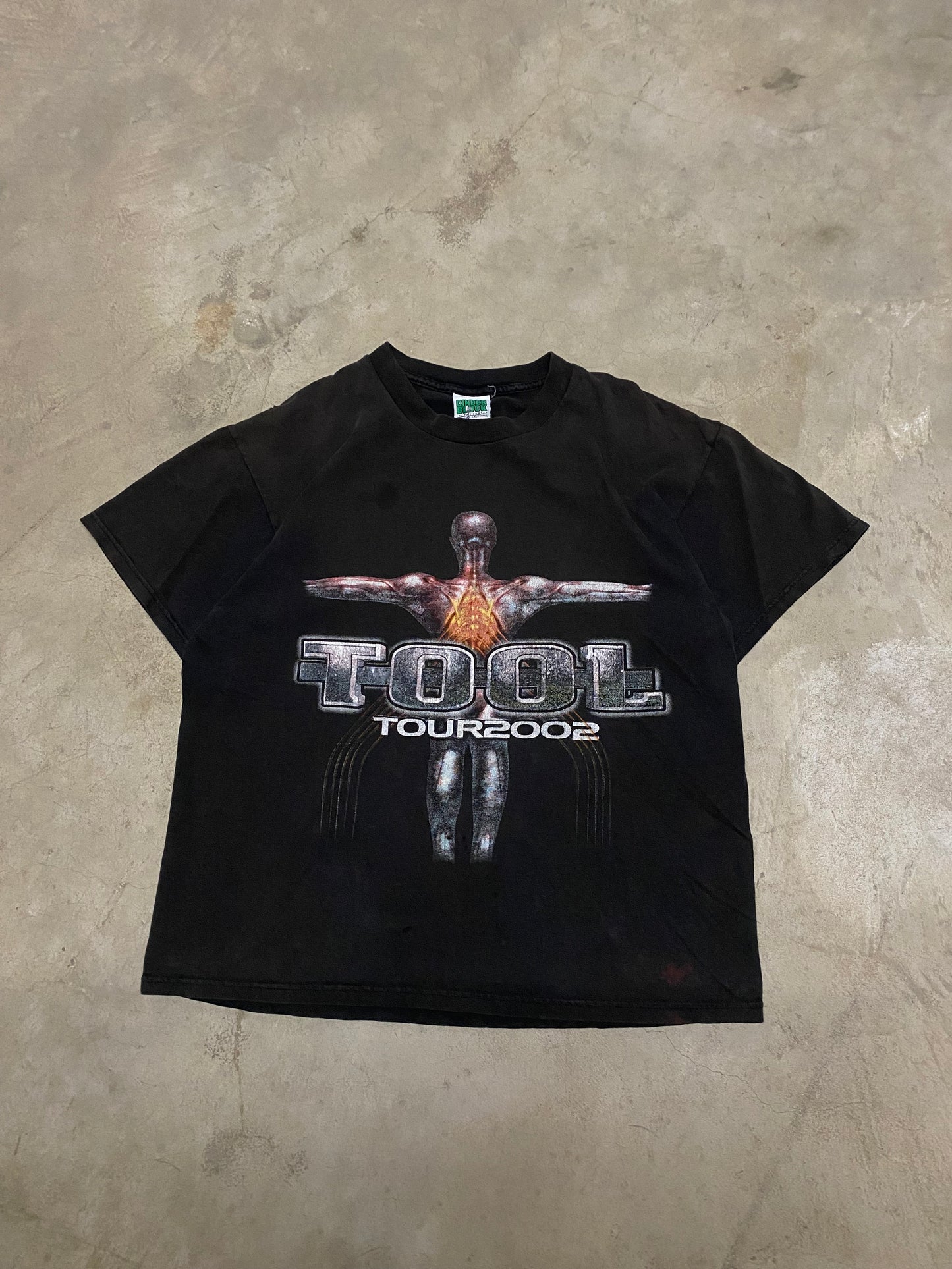 Vintage 2002 Tool Tour shirt Size Large