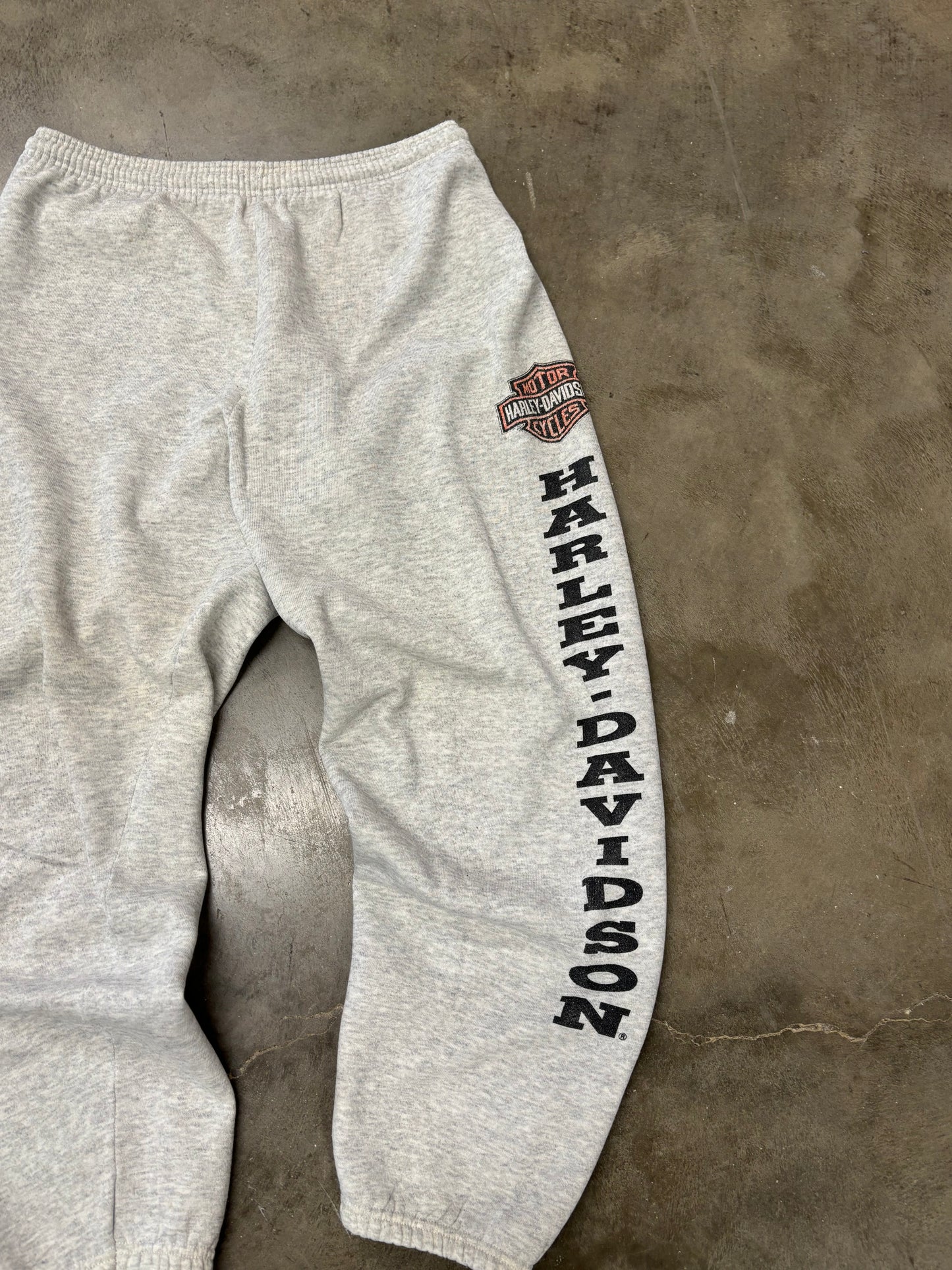 Vintage Harley Davidson grey sweatpants size medium