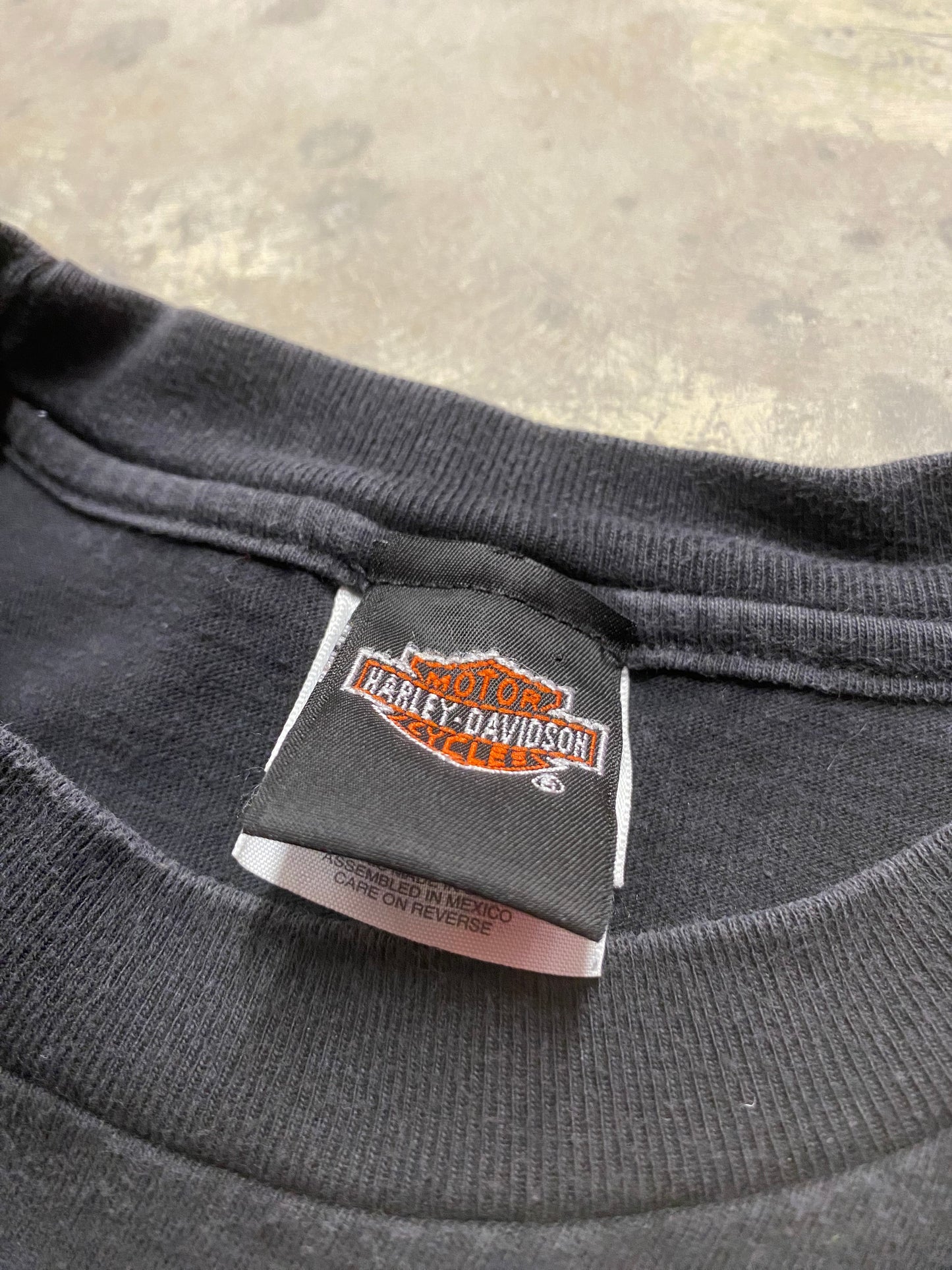Vintage Harley Davidson the big Rey long sleeve size medium