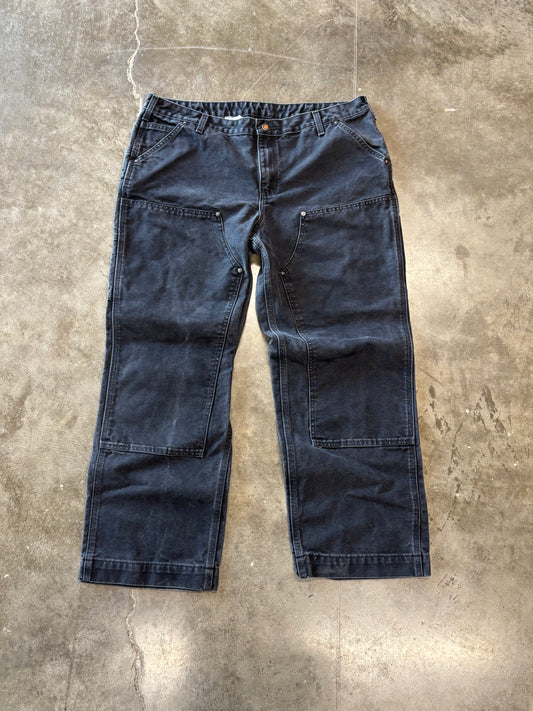 Vintage Carharrt Black double knees