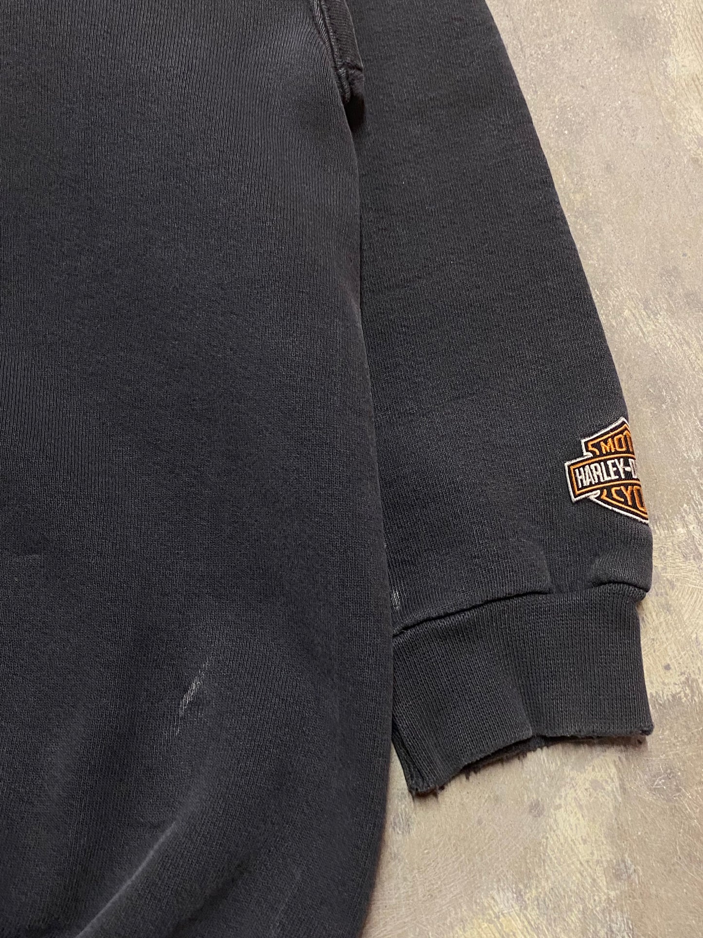 Vintage Harley Davidson Chrome Eagle Sweatshirt size Extra large