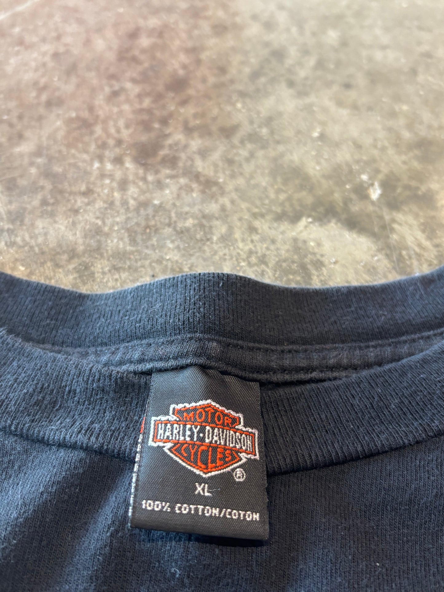 Vintage Harley Davidson Eagle long sleeve size xl