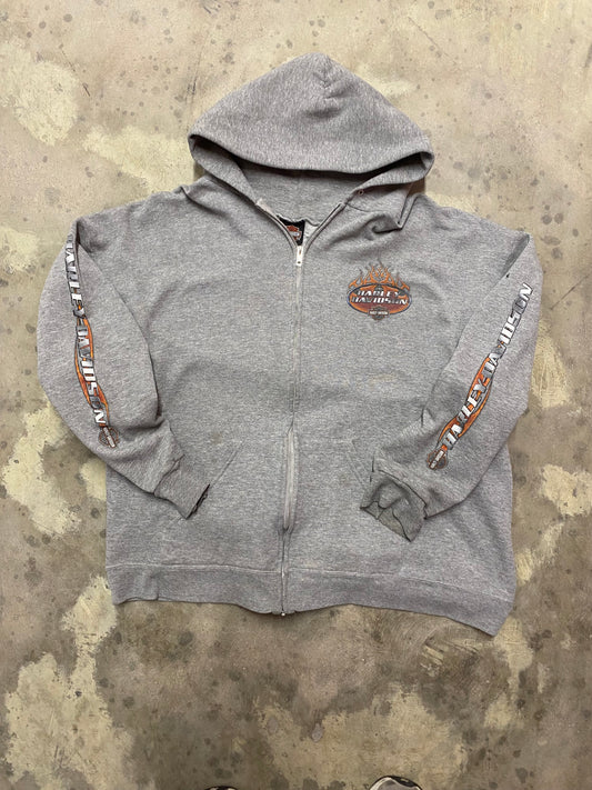 Harley Davidson Zip up hoodie size extra large