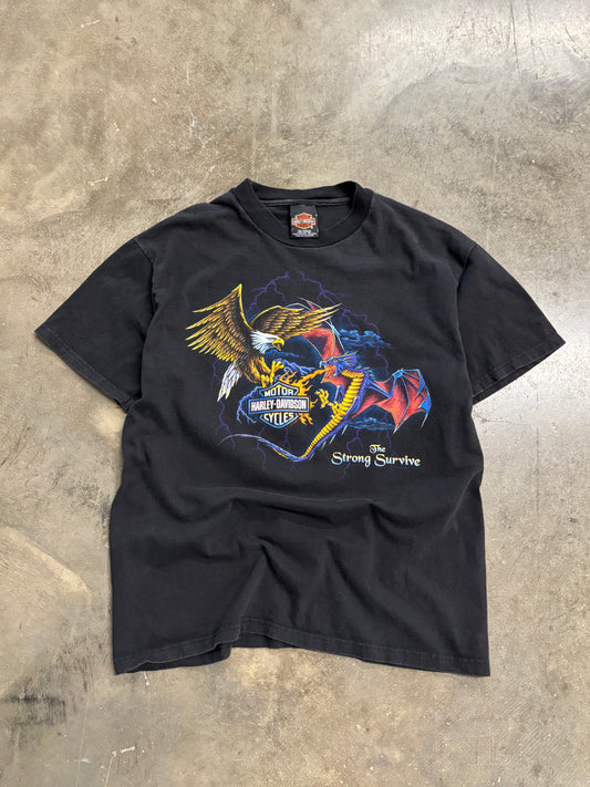 Vintage Harley Davidson the strong survive shirt size large