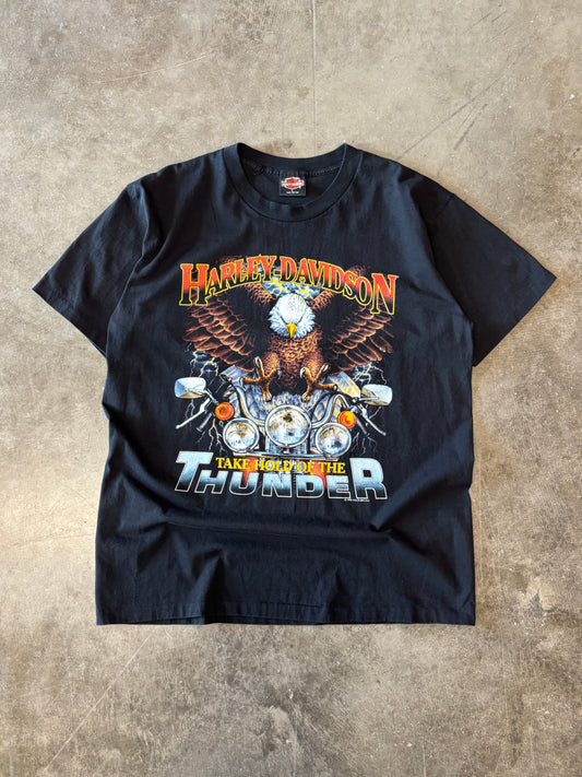 Vintage Harley Davidson Eagle Thunder shirt size large