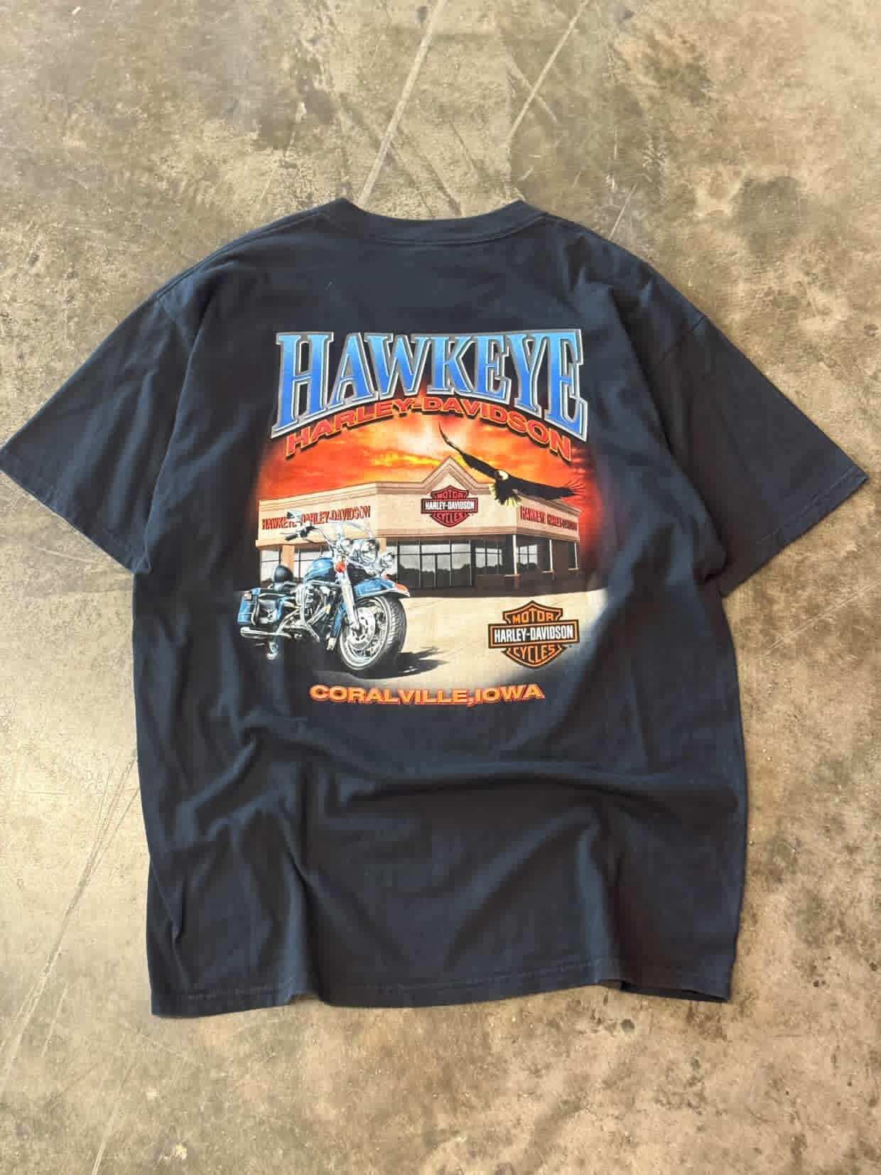 Vintage Harley eagle shirt size xl