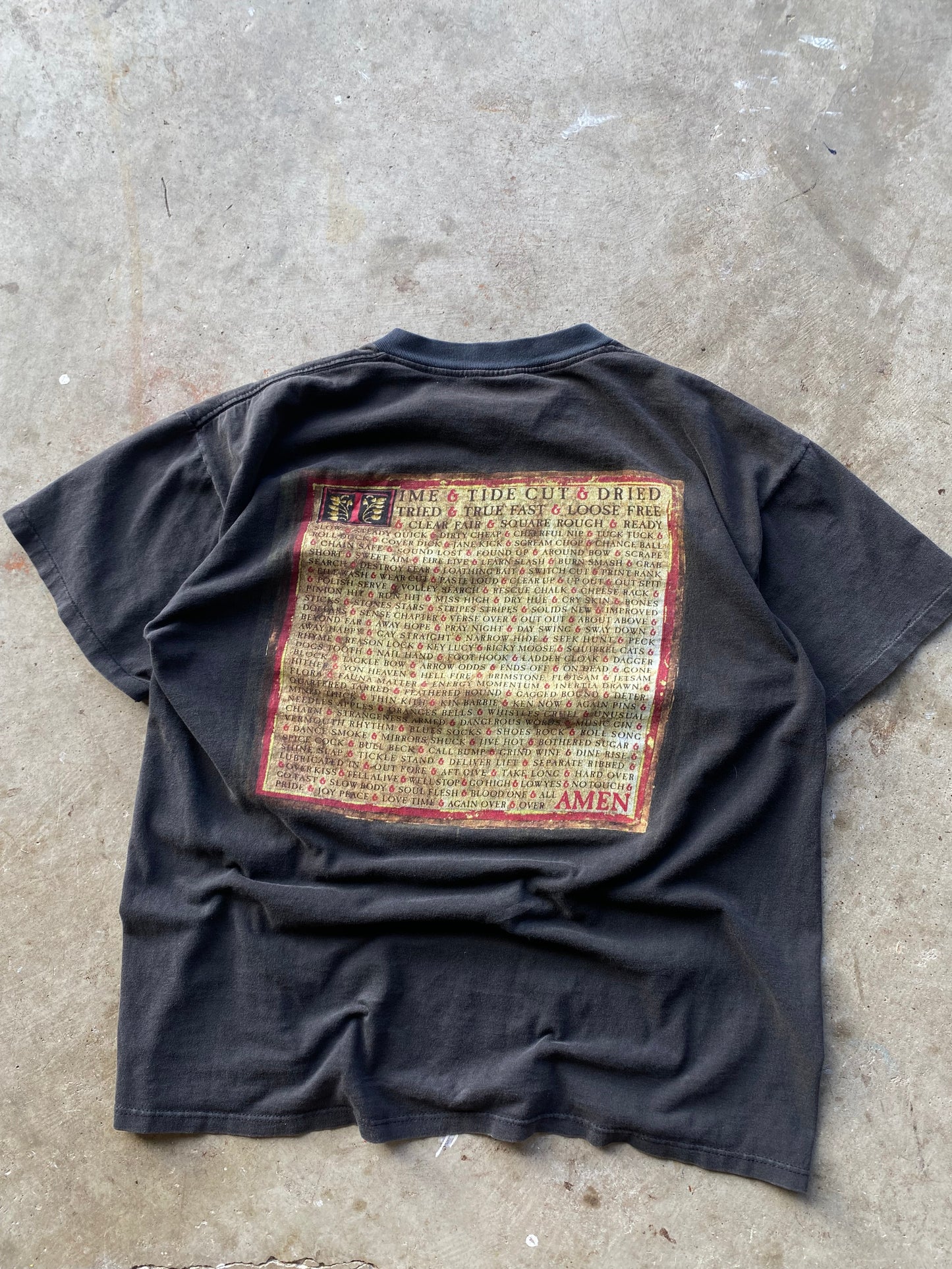 Vintage Rush Counterparts shirt size extra large