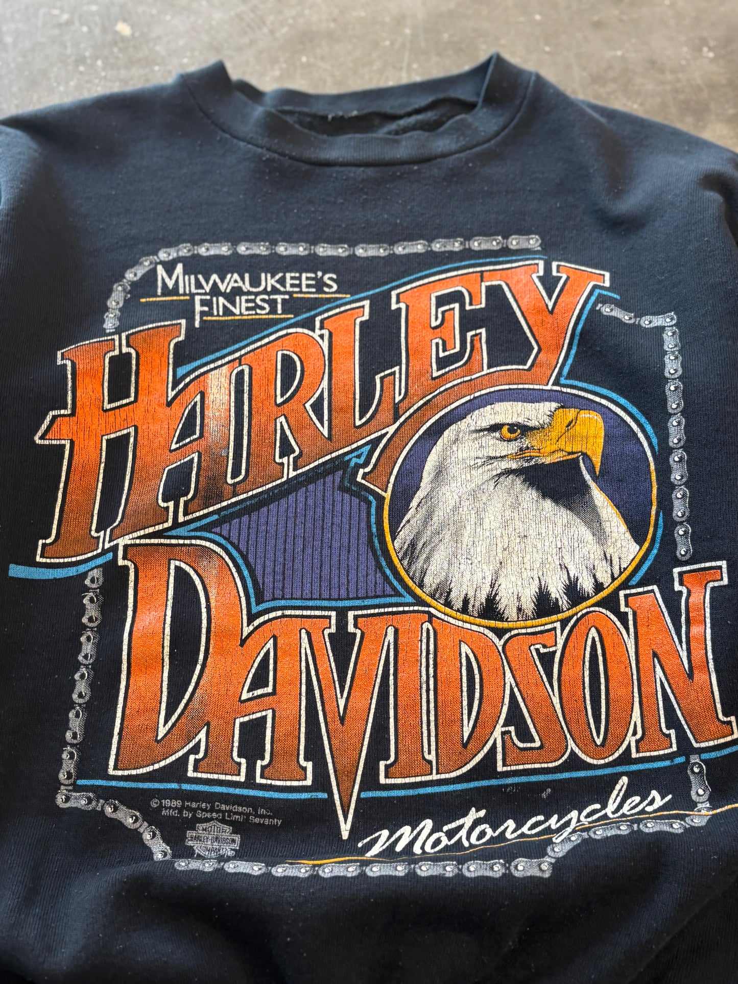Vintage 80’s Harley Davidson Milwaukee’s size large