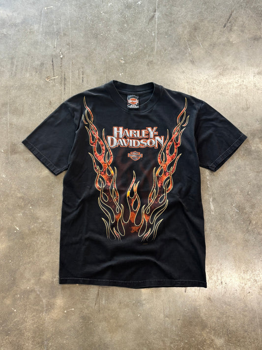 Vintage Harley Davidson Rising Flame shirt size medium