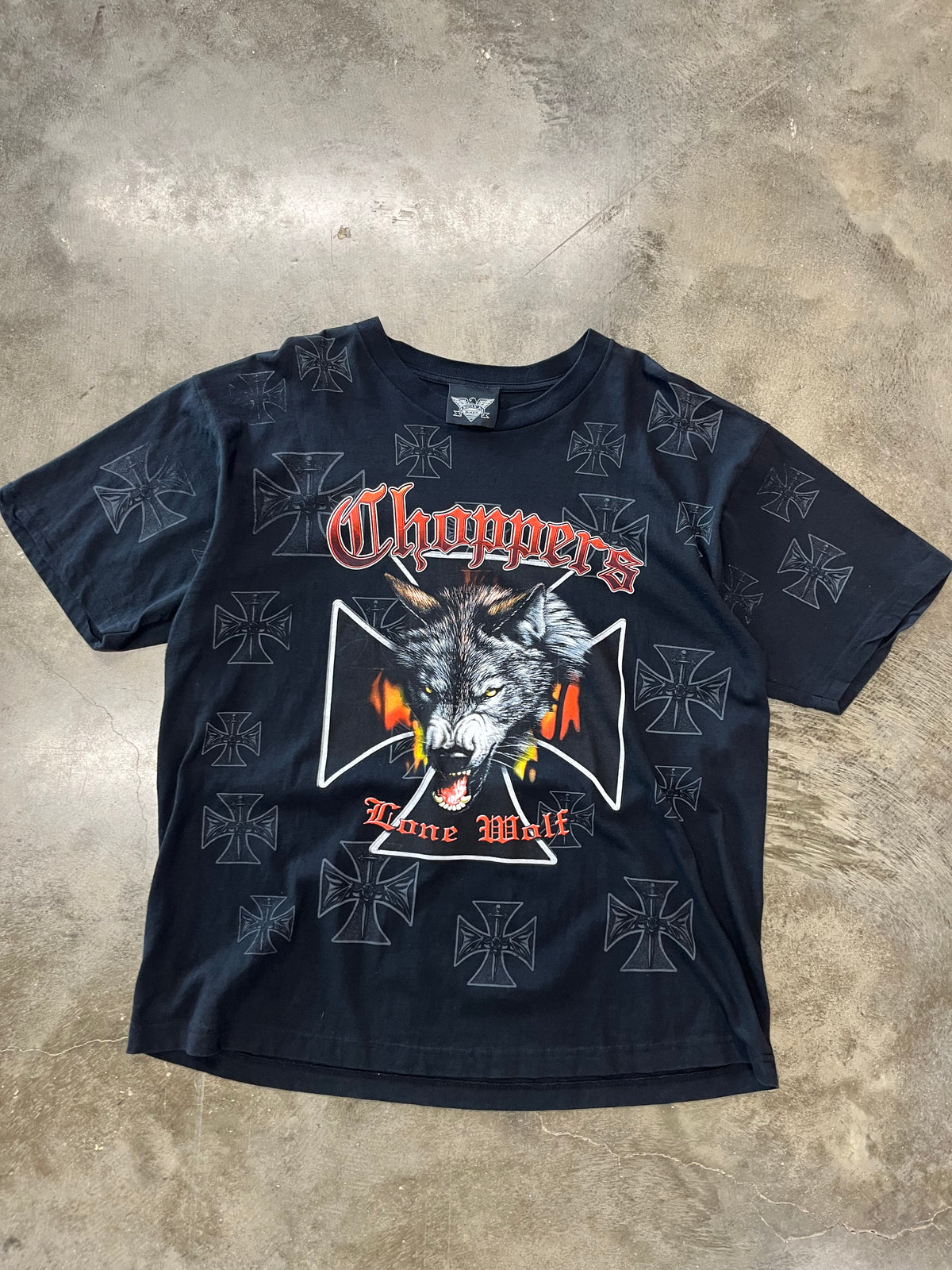 Vintage choppers shirt size xl