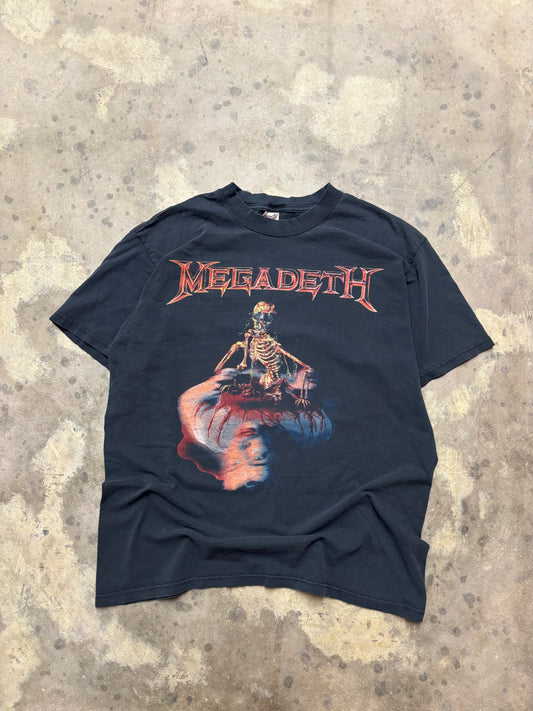 Vintage Megadeth Global Tour shirt size large