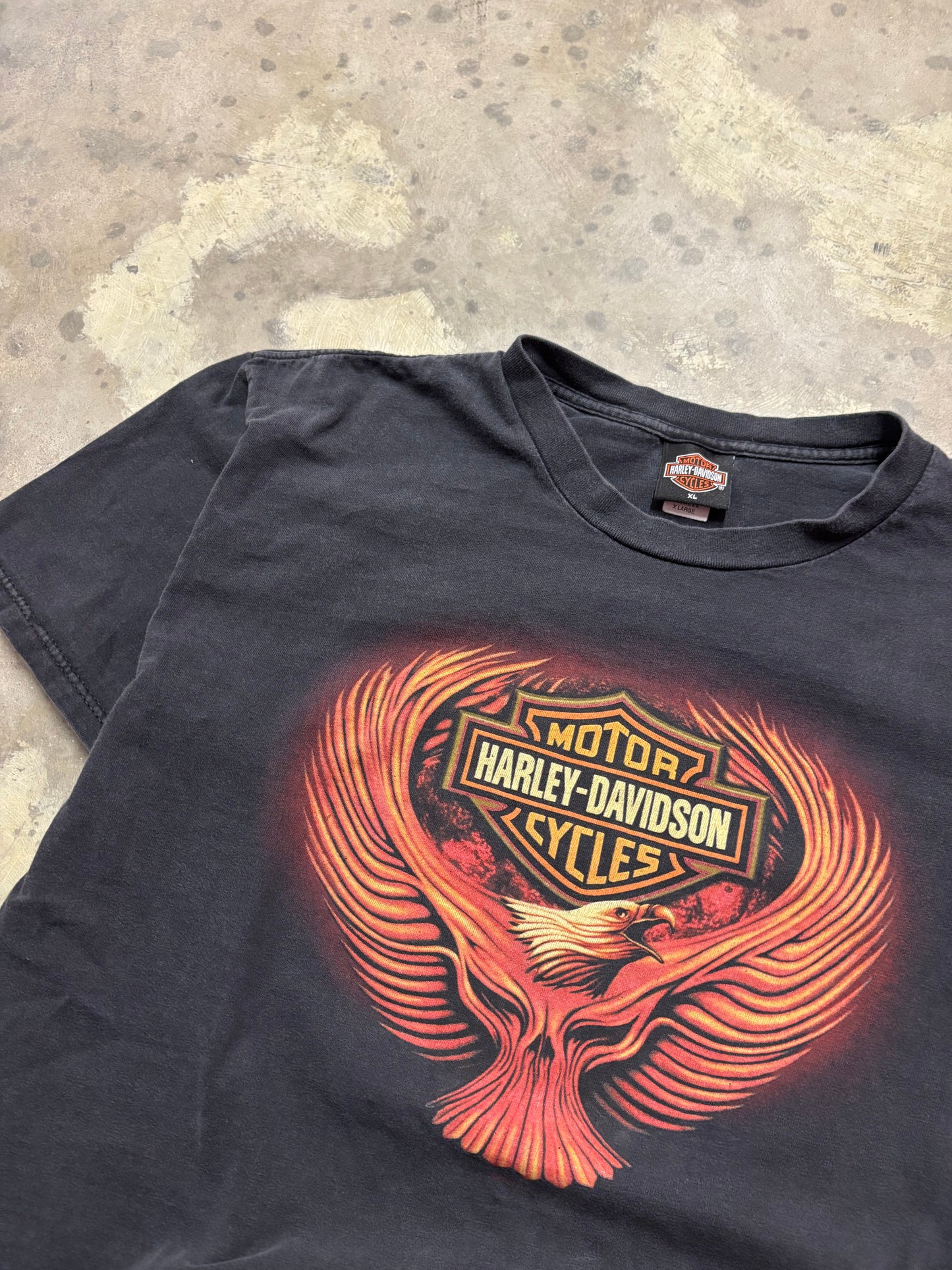 Vintage Harley Davidson Eagle Crest shirt size XL
