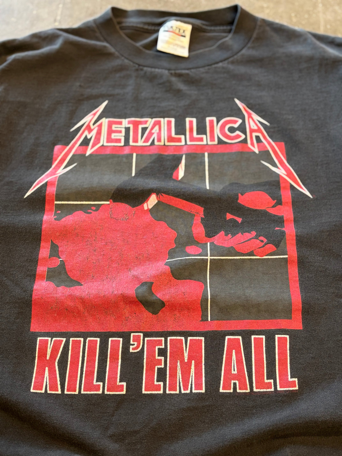 Vintage Metallica Kill ‘em all shirt size xl