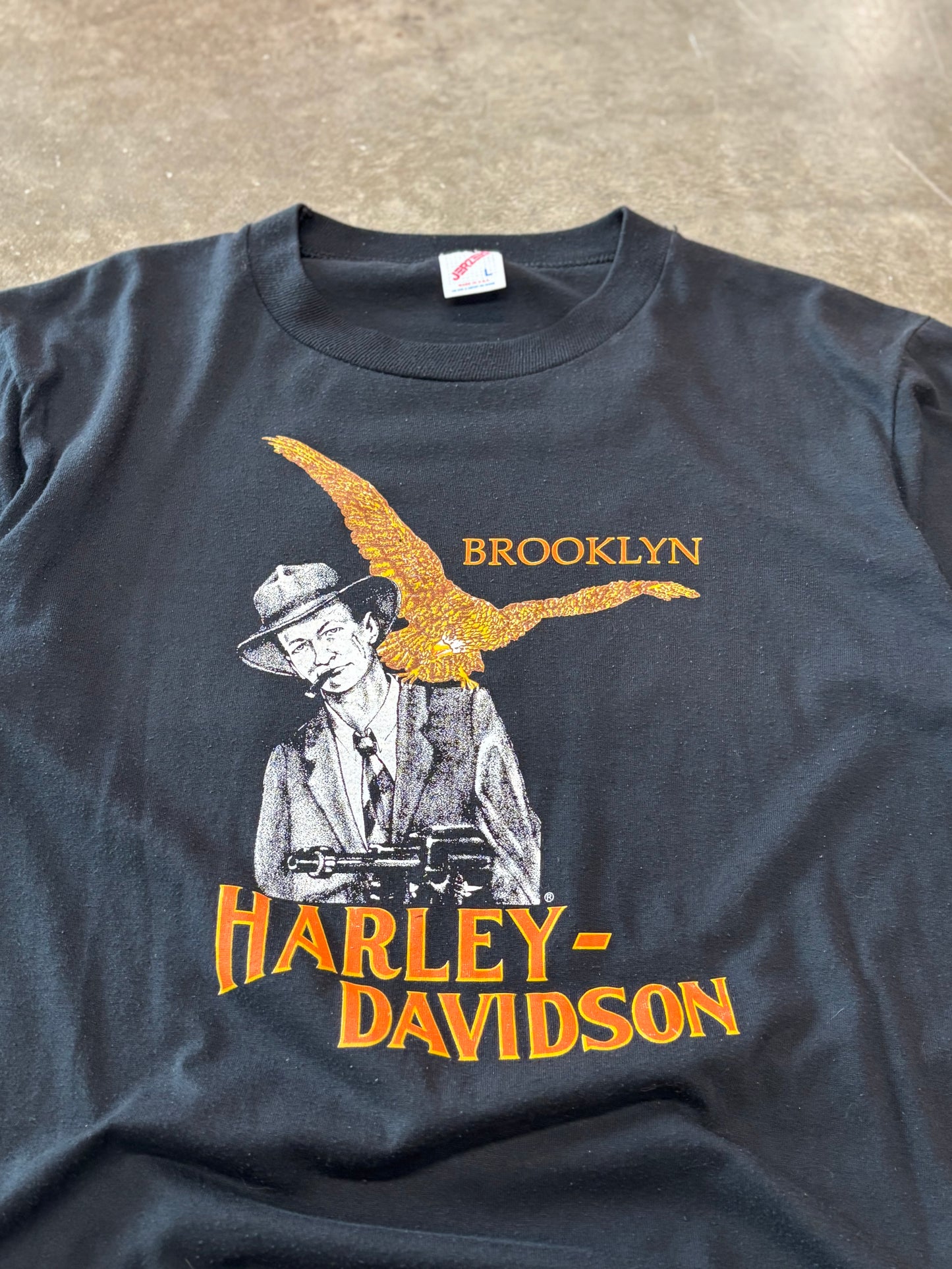 Vintage 80’s Harley Davidson Brooklyn shirt size large