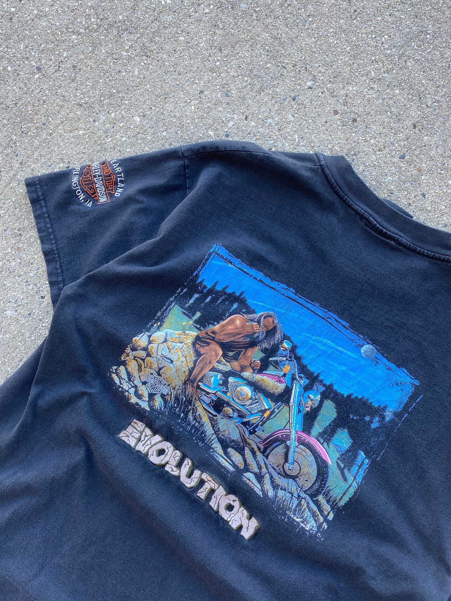 Vintage Harley Davidson Evolution shirt size large