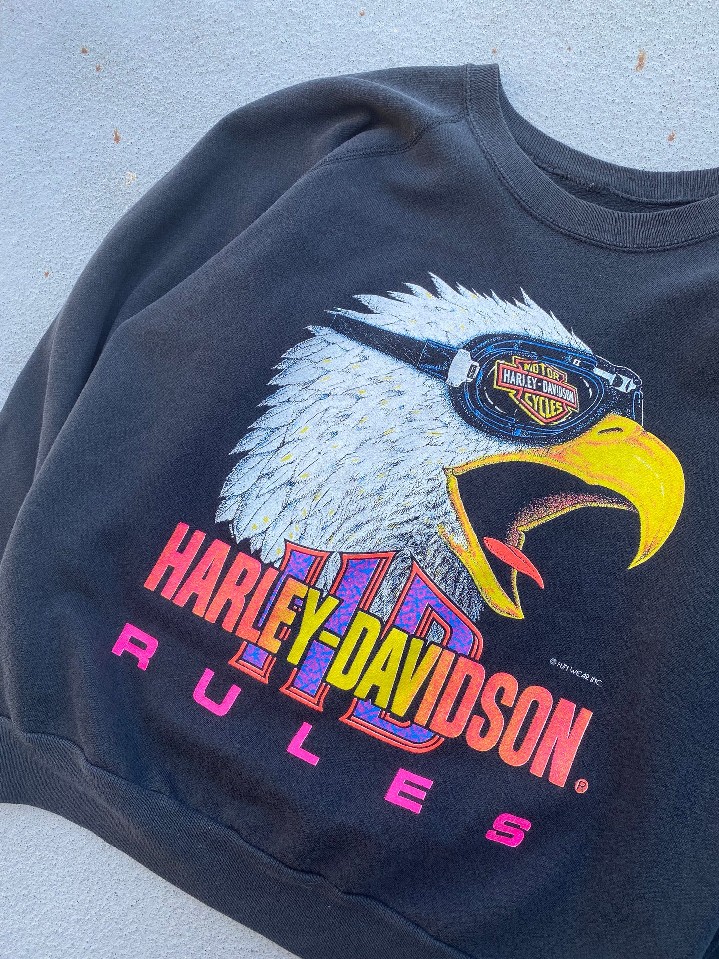 Vintage 80’s Harley Davidson Screaming Eagle sweatshirt size large